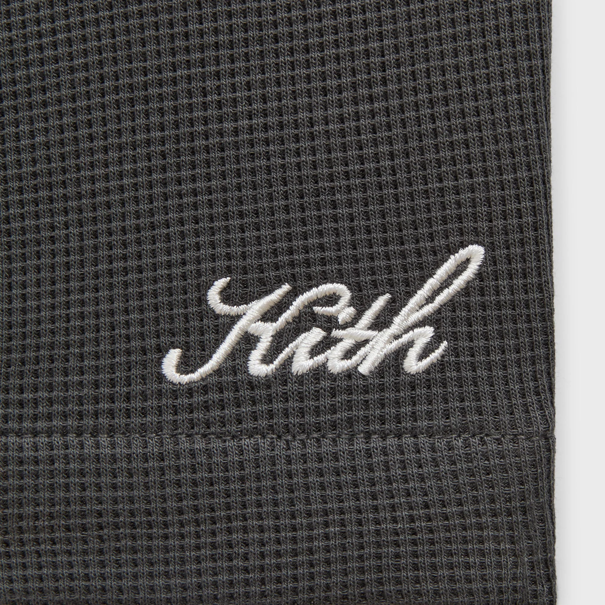 Kith Micro Waffle Graham Short - Carbon - Image 4