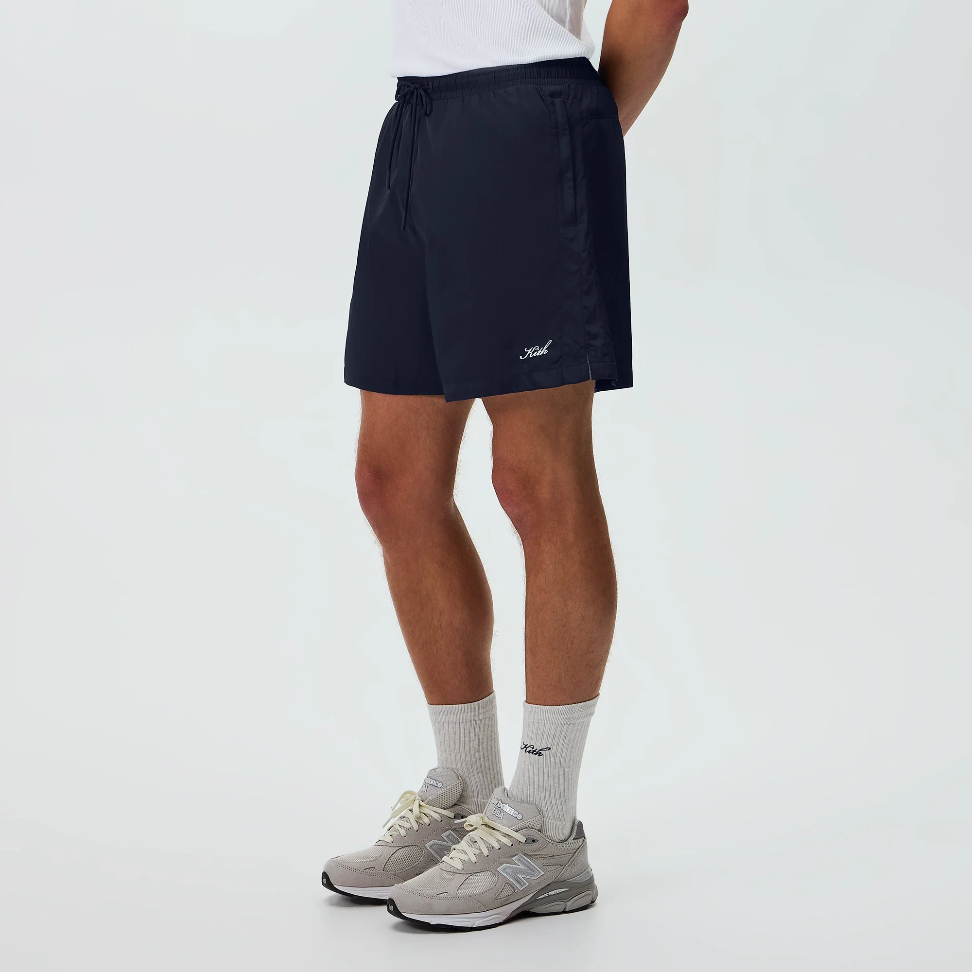 Kith Garment Washed Nylon Active Swim Short - Nocturnal - Image 2