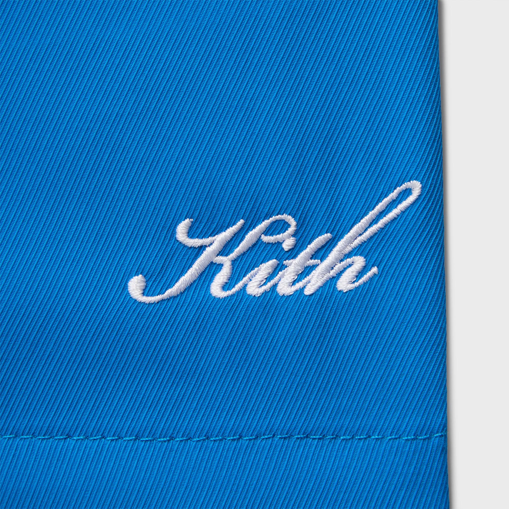Kith Garment Washed Nylon Active Swim Short - Lake - Image 4