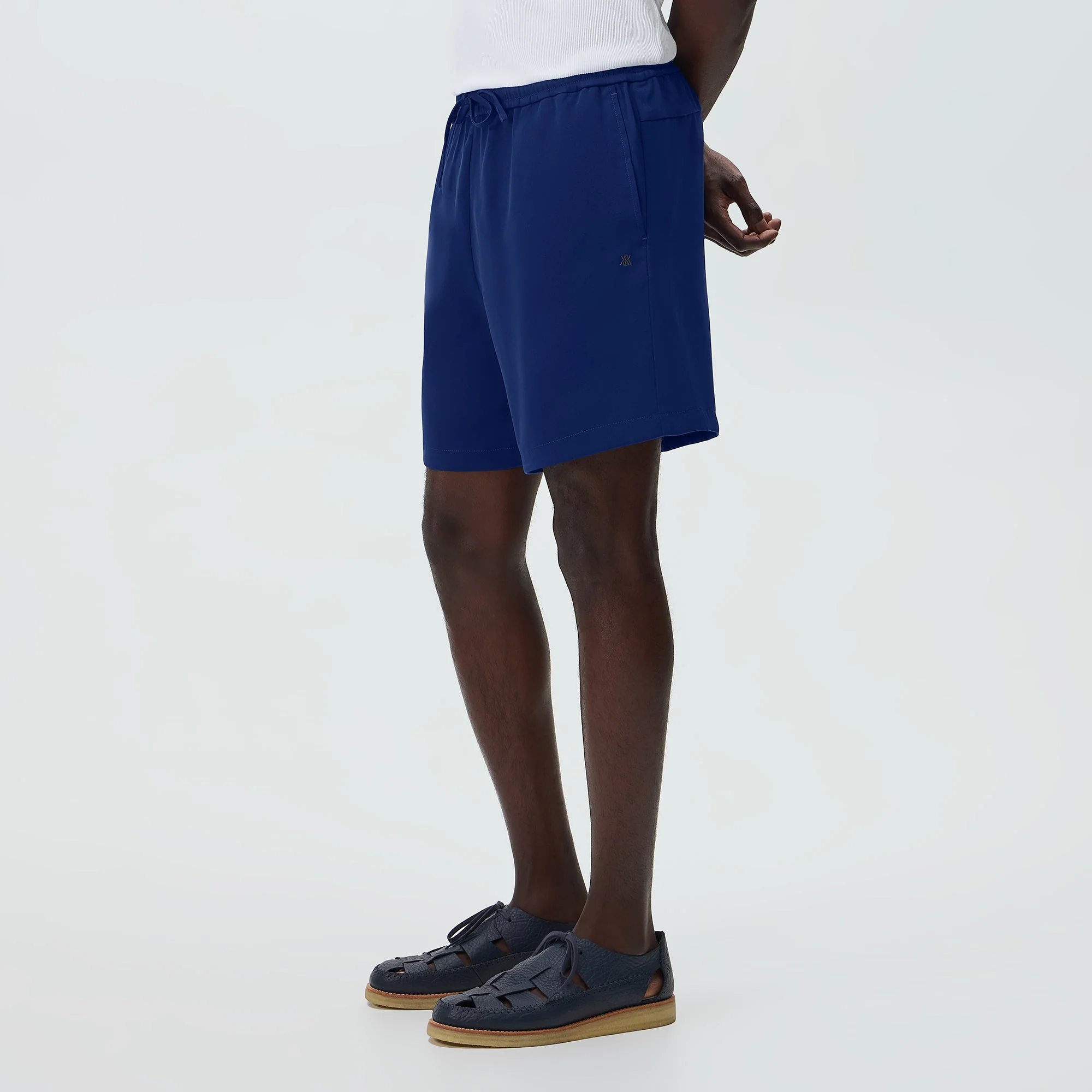 Kith Drape Twill Cayden Short - Deep Royal - Image 2