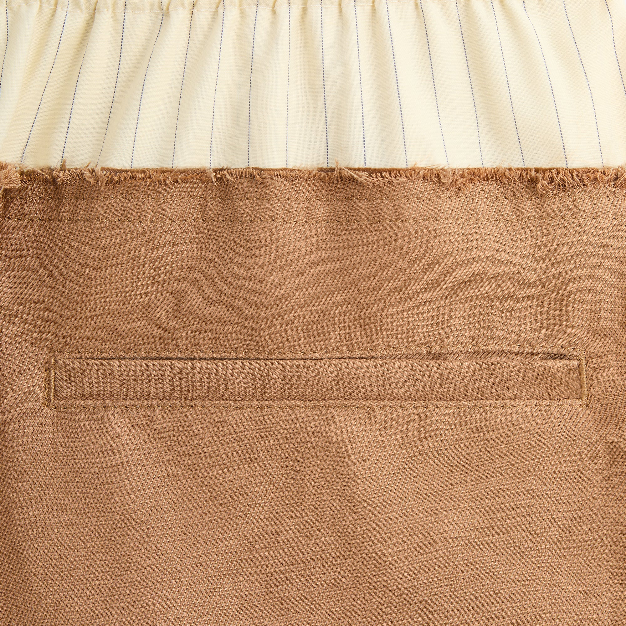 &Kin Linen Viscose Twill Emil Short - Strand - Image 4