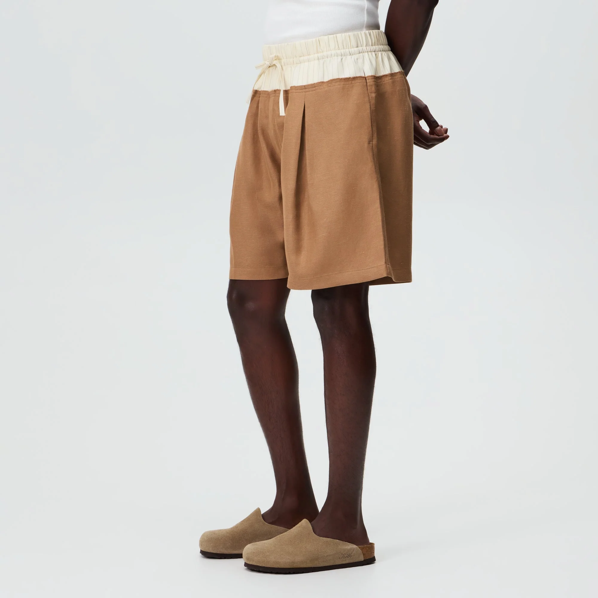 &Kin Linen Viscose Twill Emil Short - Strand - PH - Image 2