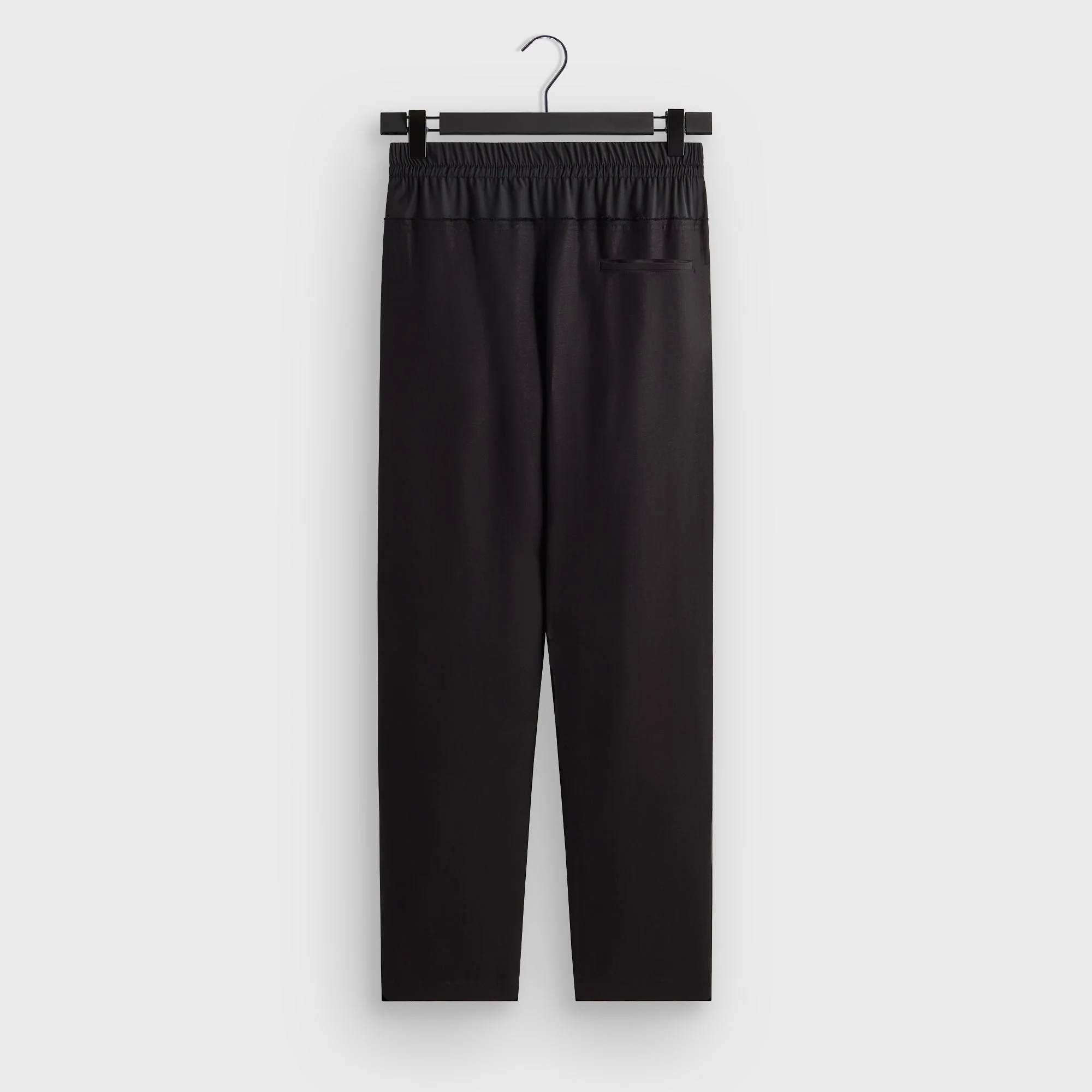 &Kin Linen Viscose Twill Emil Pant - Black - Image 3