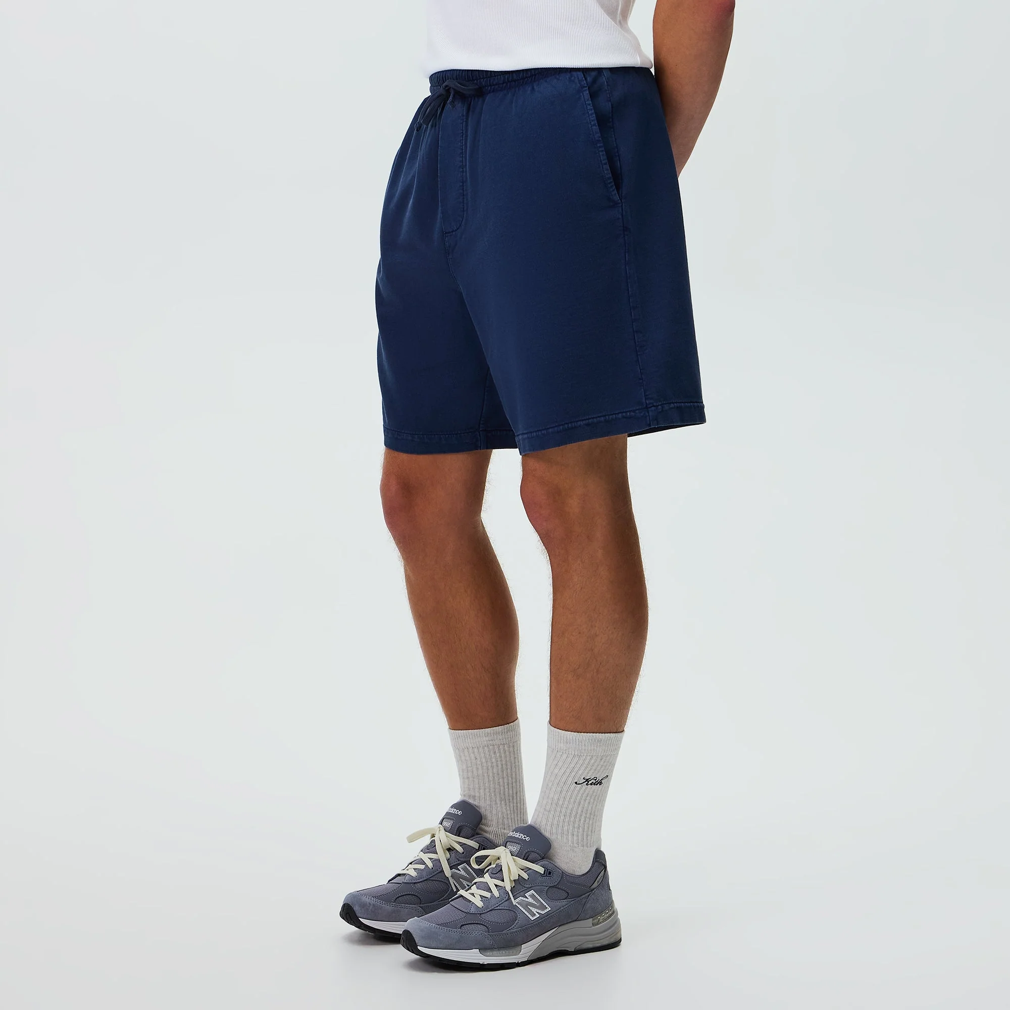 Kith Indigo Micro Fleece Curtis Short - Dark Indigo - Image 2