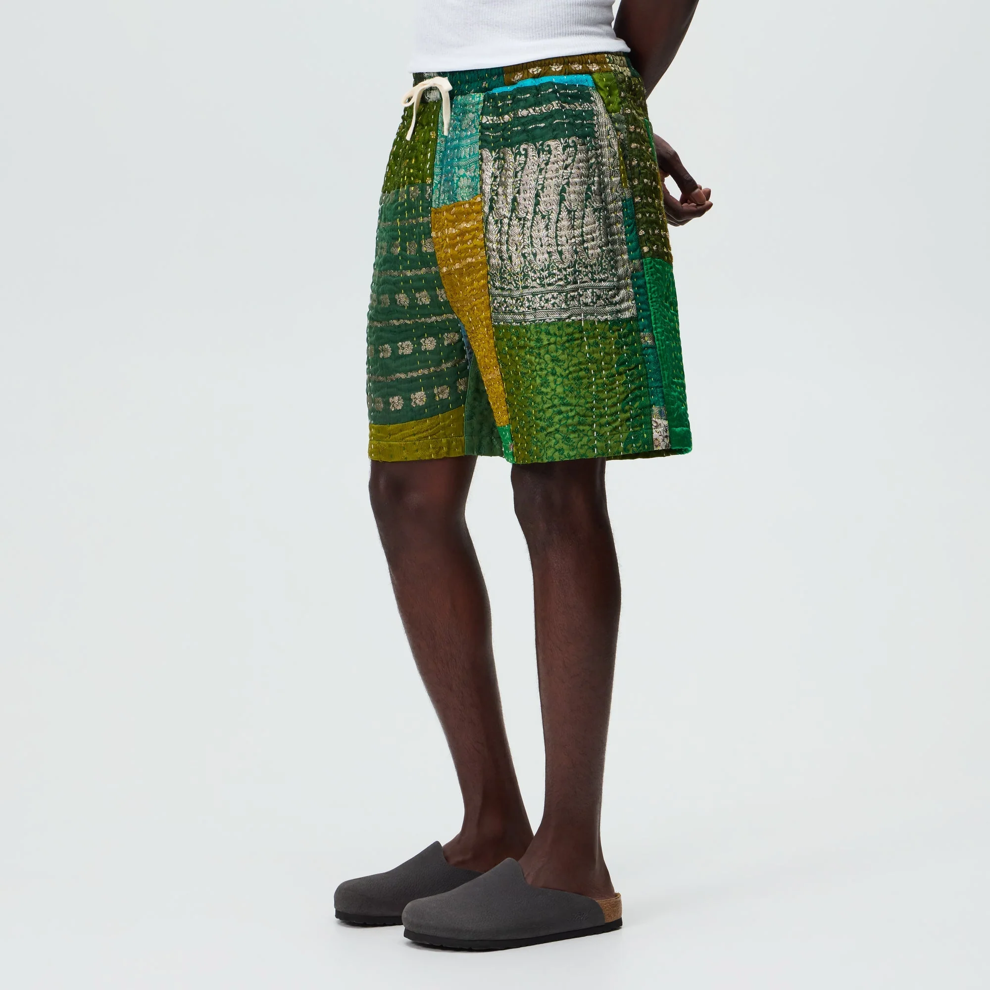 &Kin Tal Patchwork Short - Green / Multi - PH - Image 2