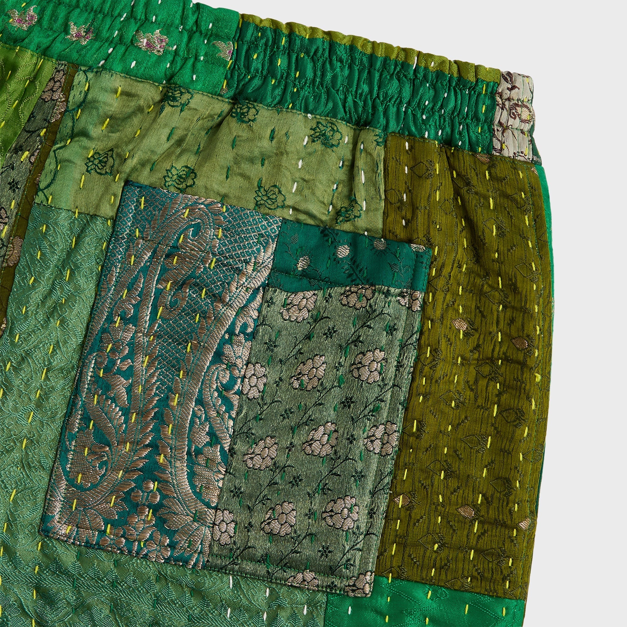 &Kin Tal Patchwork Short - Green / Multi - PH - Image 4