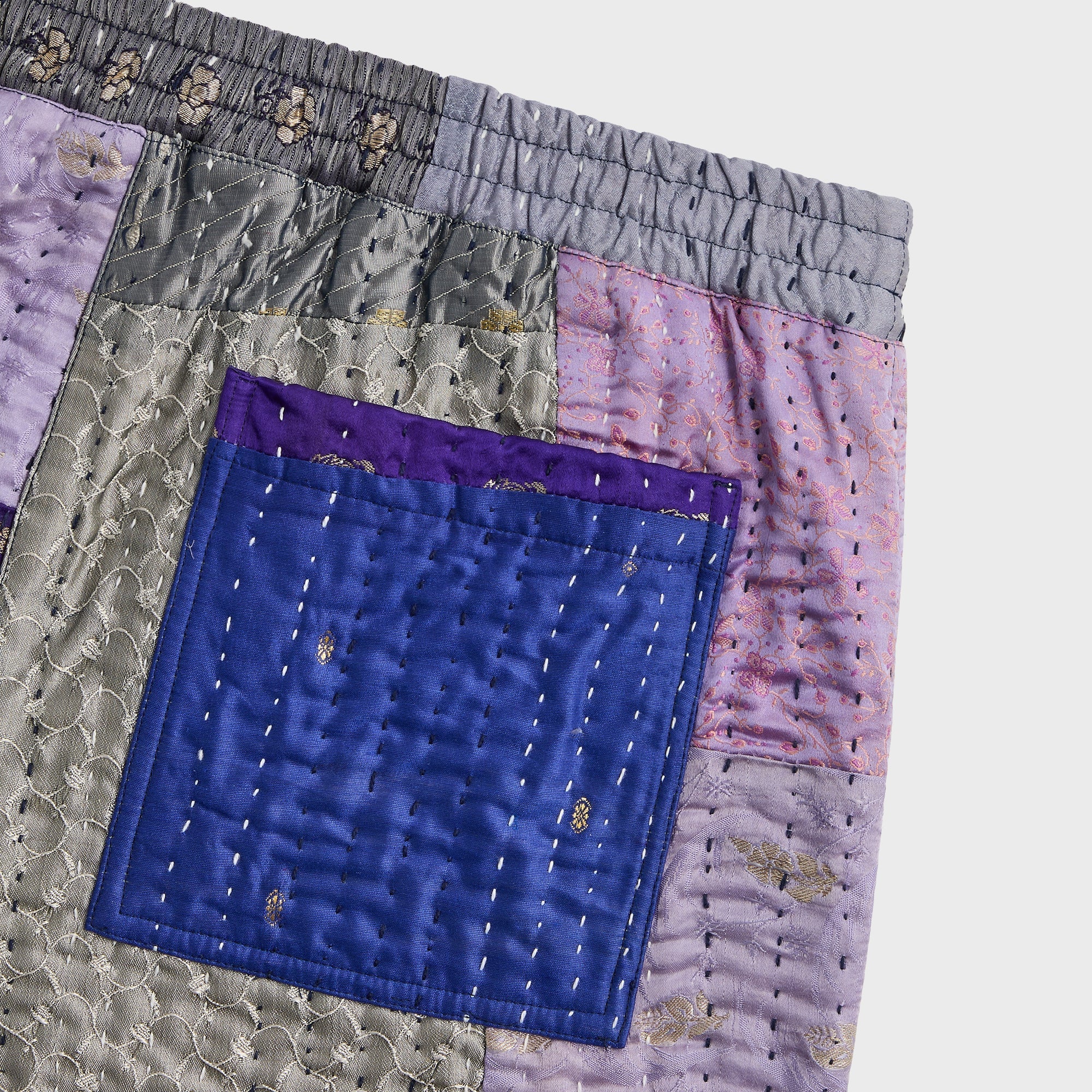 &Kin Tal Patchwork Short - Blue / Multi - PH - Image 4