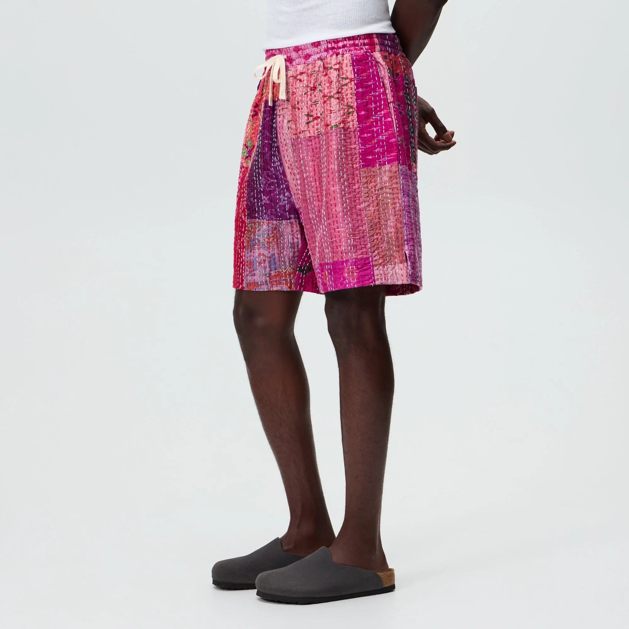 &Kin Tal Patchwork Short - Pink / Multi - PH - Image 2