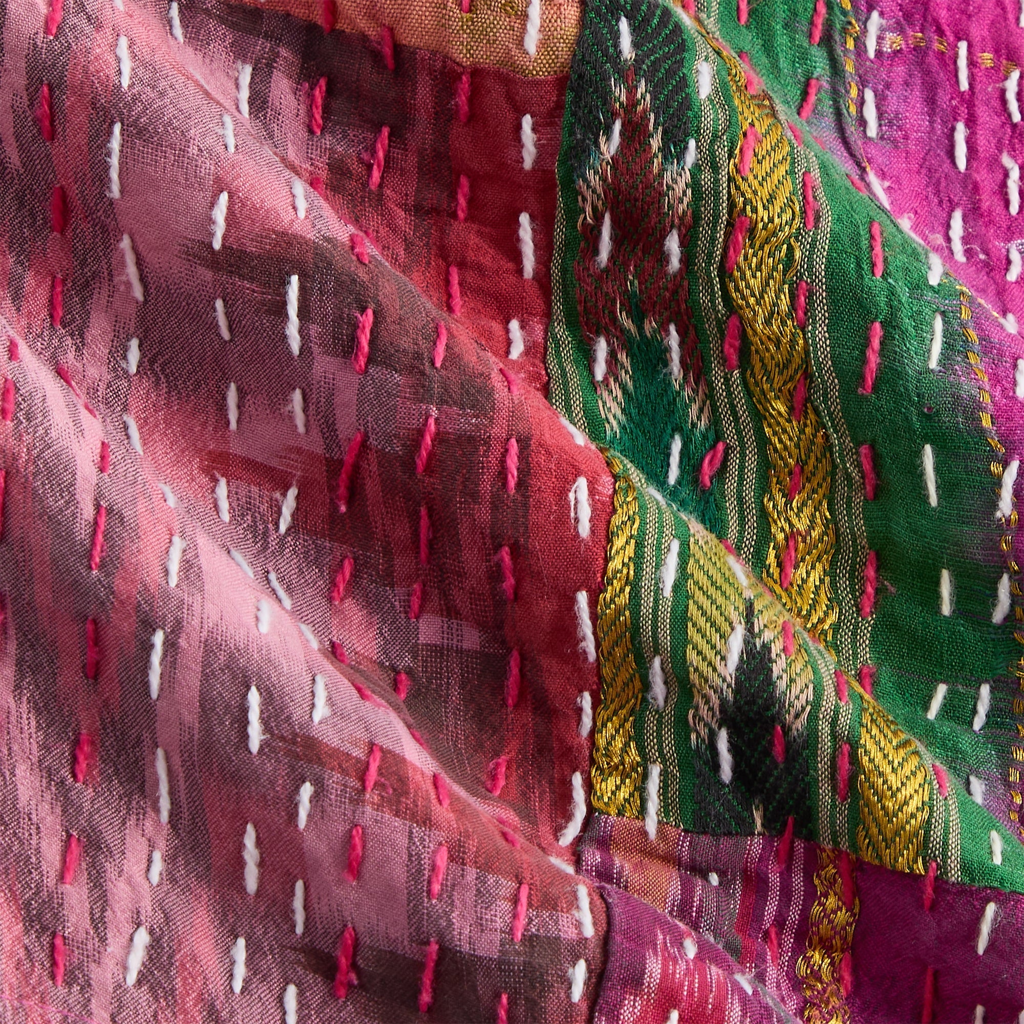 &Kin Tal Patchwork Short - Pink / Multi - PH - Image 5