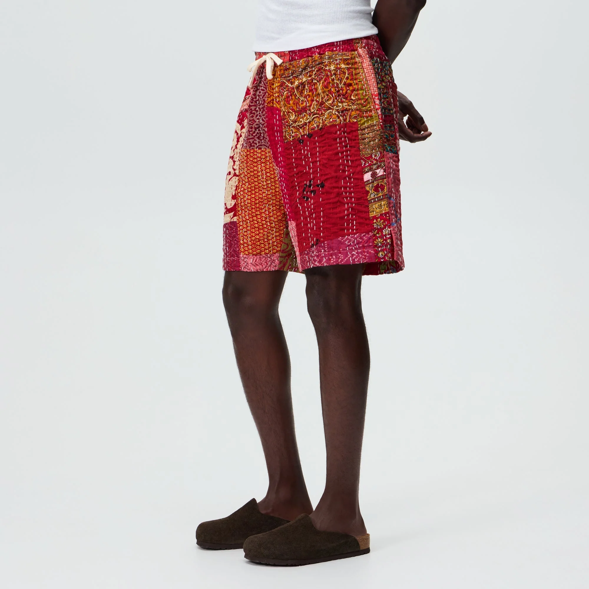 &Kin Tal Patchwork Short - Gold / Multi - PH - Image 2