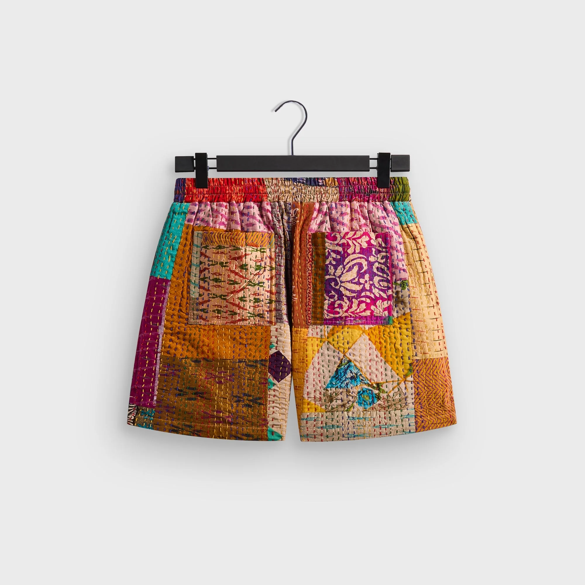 &Kin Tal Patchwork Short - Gold / Multi - PH - Image 3