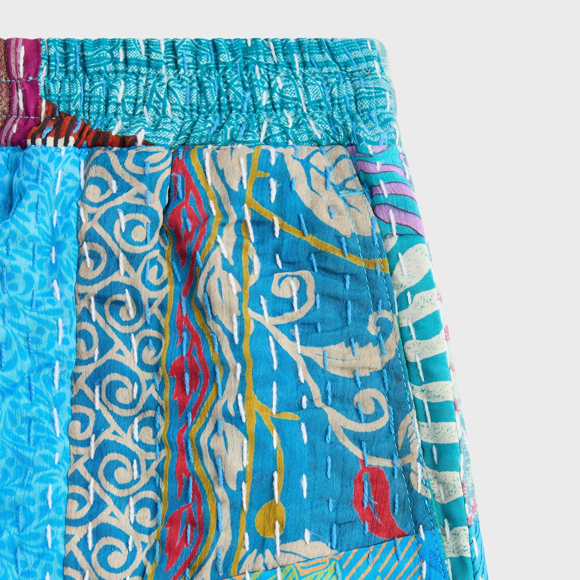 &Kin Tal Patchwork Short - Pattern / Multi - PH - Image 4