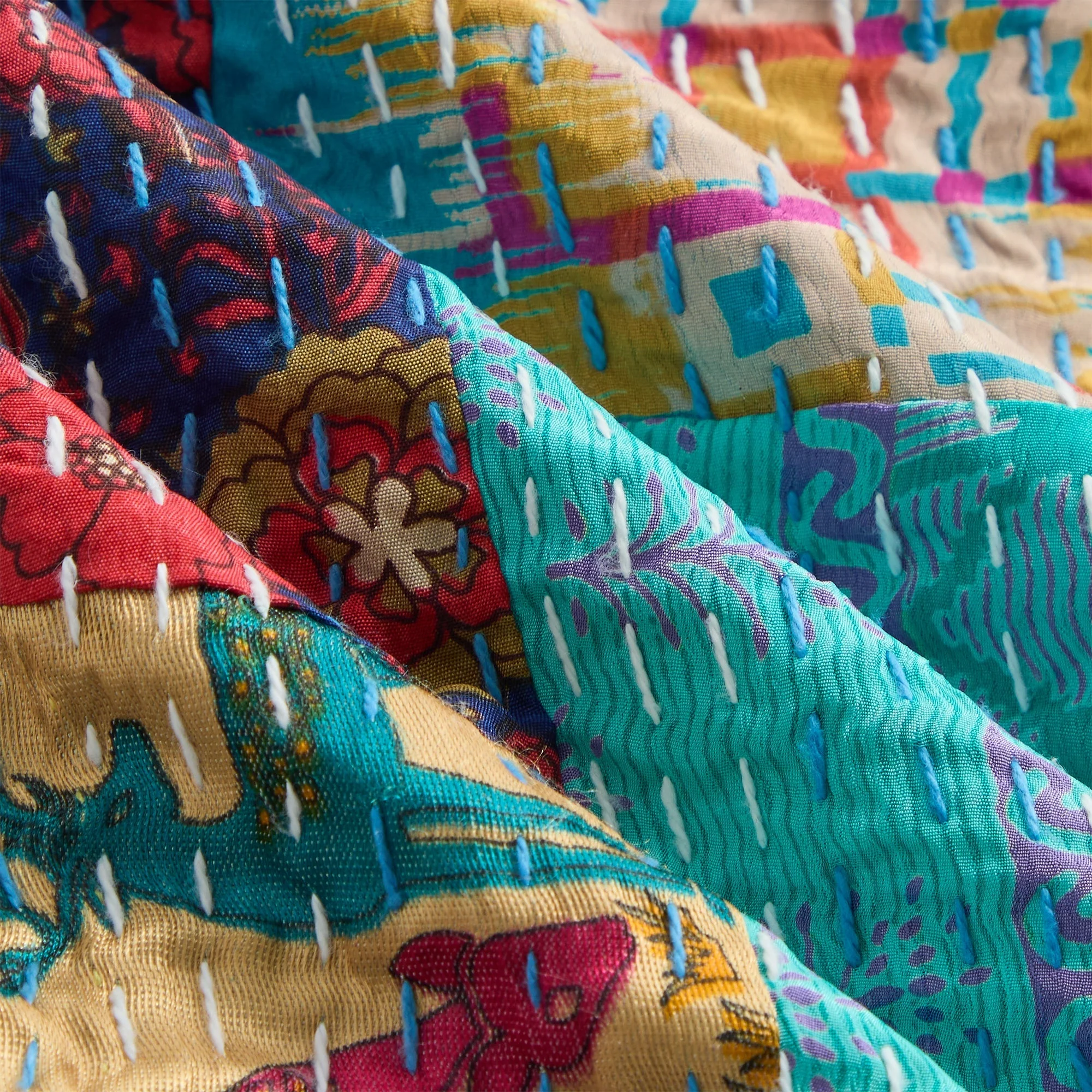 &Kin Tal Patchwork Short - Pattern / Multi - PH - Image 5