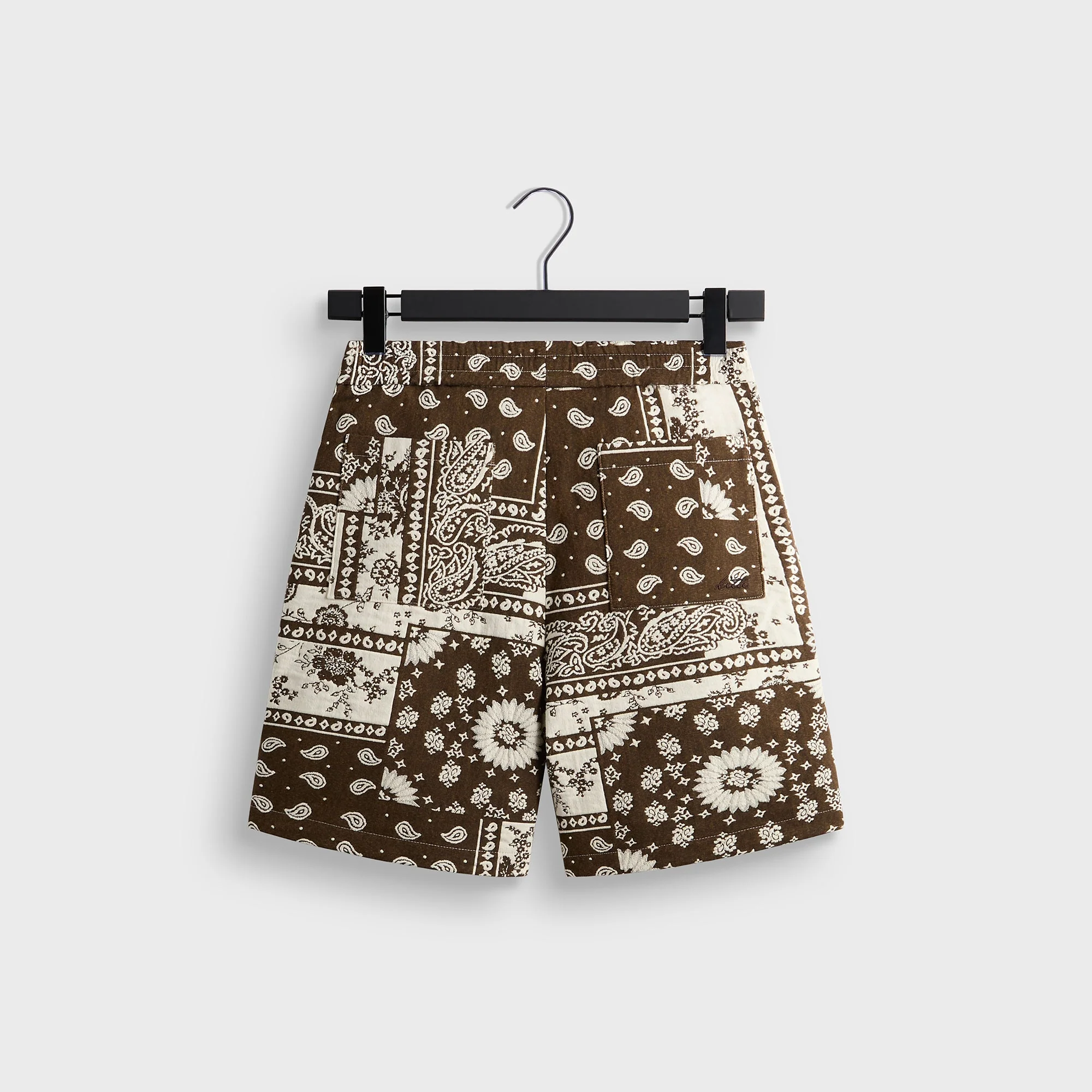 Kith Bandana Jacquard Lewis Short - Coffee - Image 3