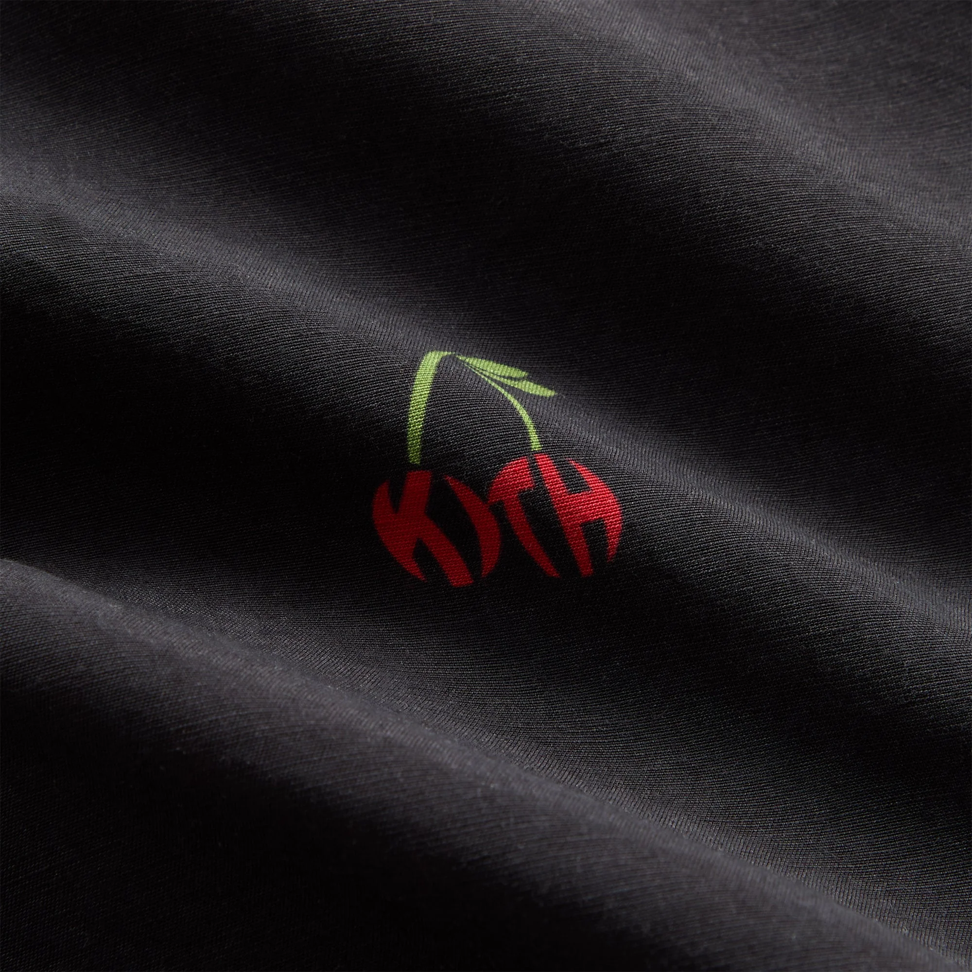 Kith Printed Cherry Cupro Linen Active Short - Black - Image 5