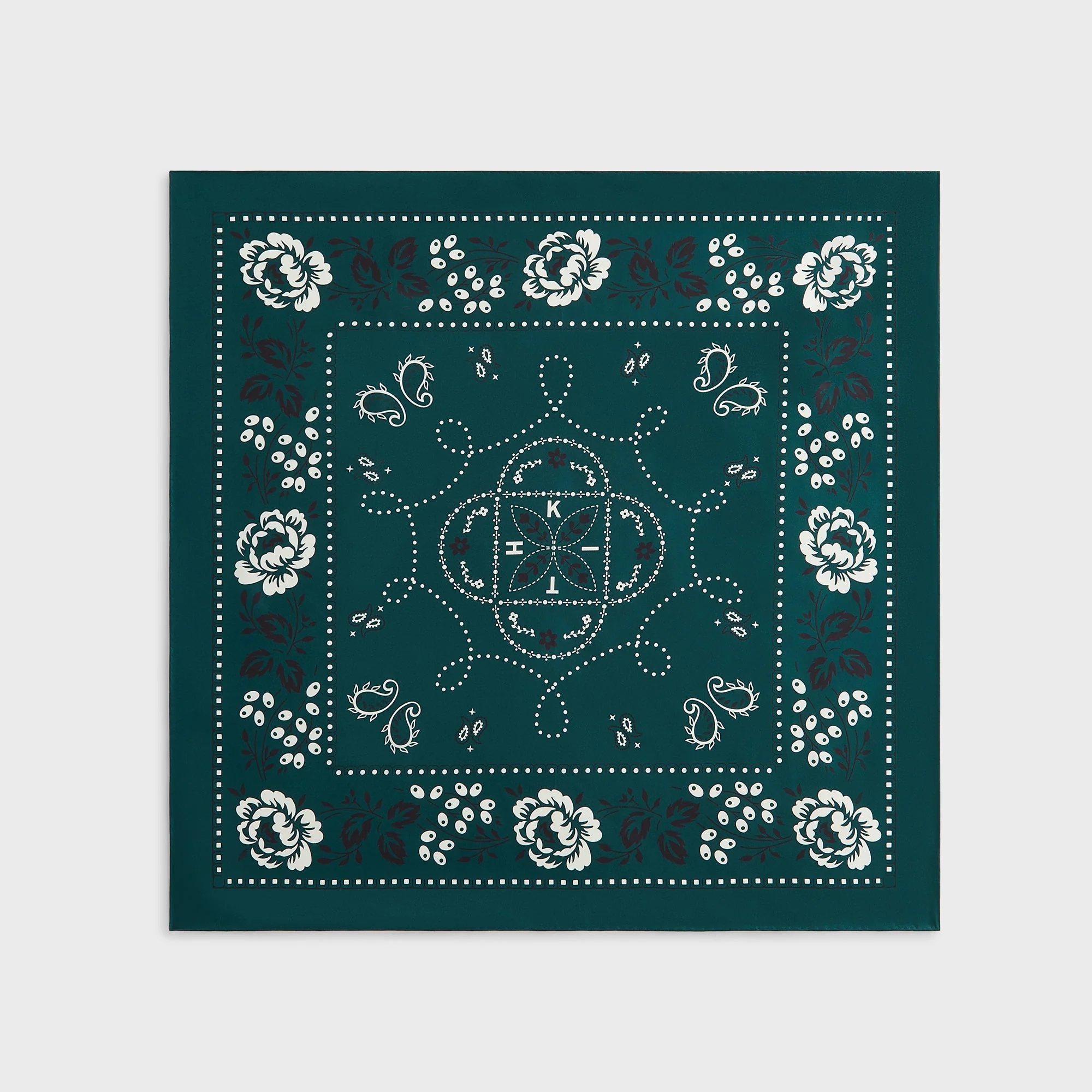 Kith Silk Bandana - Fairway - Image 2