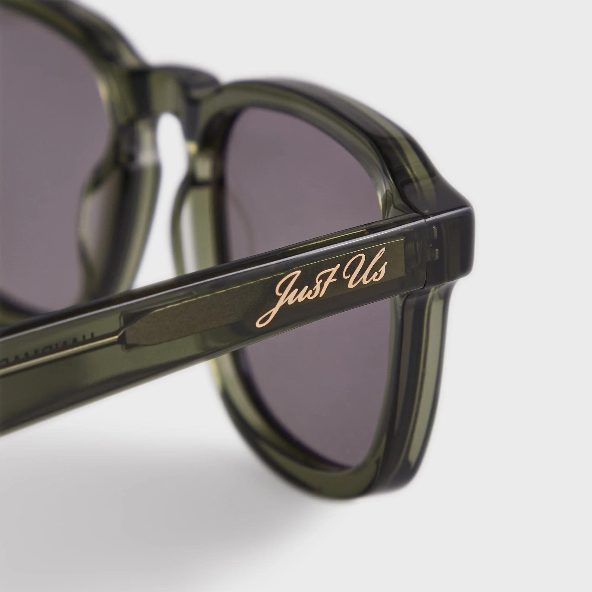 Kith Napeague Sunglasses - Green Crystal / Grey - Image 5
