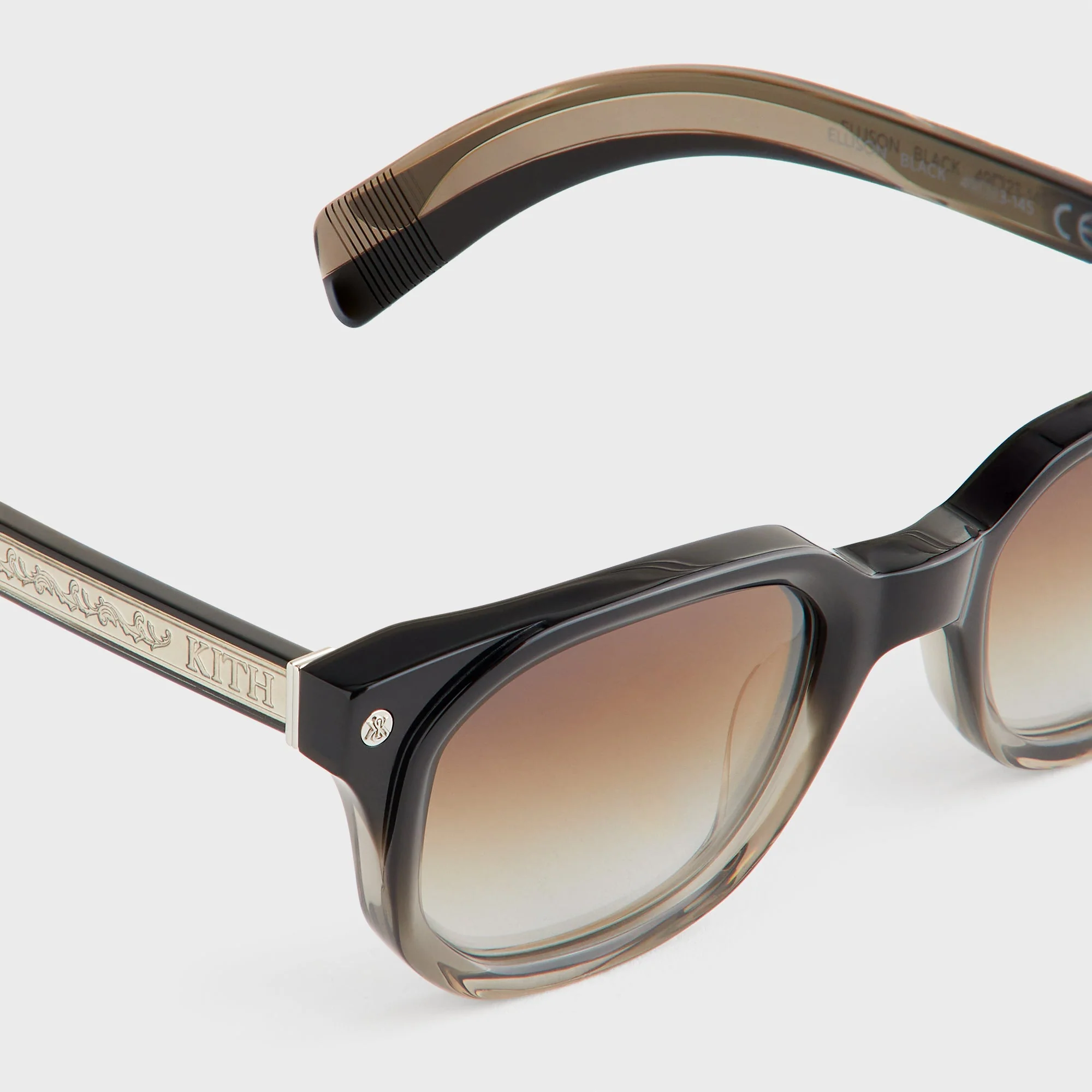 Kith Ellison Sunglasses - Black - Image 3