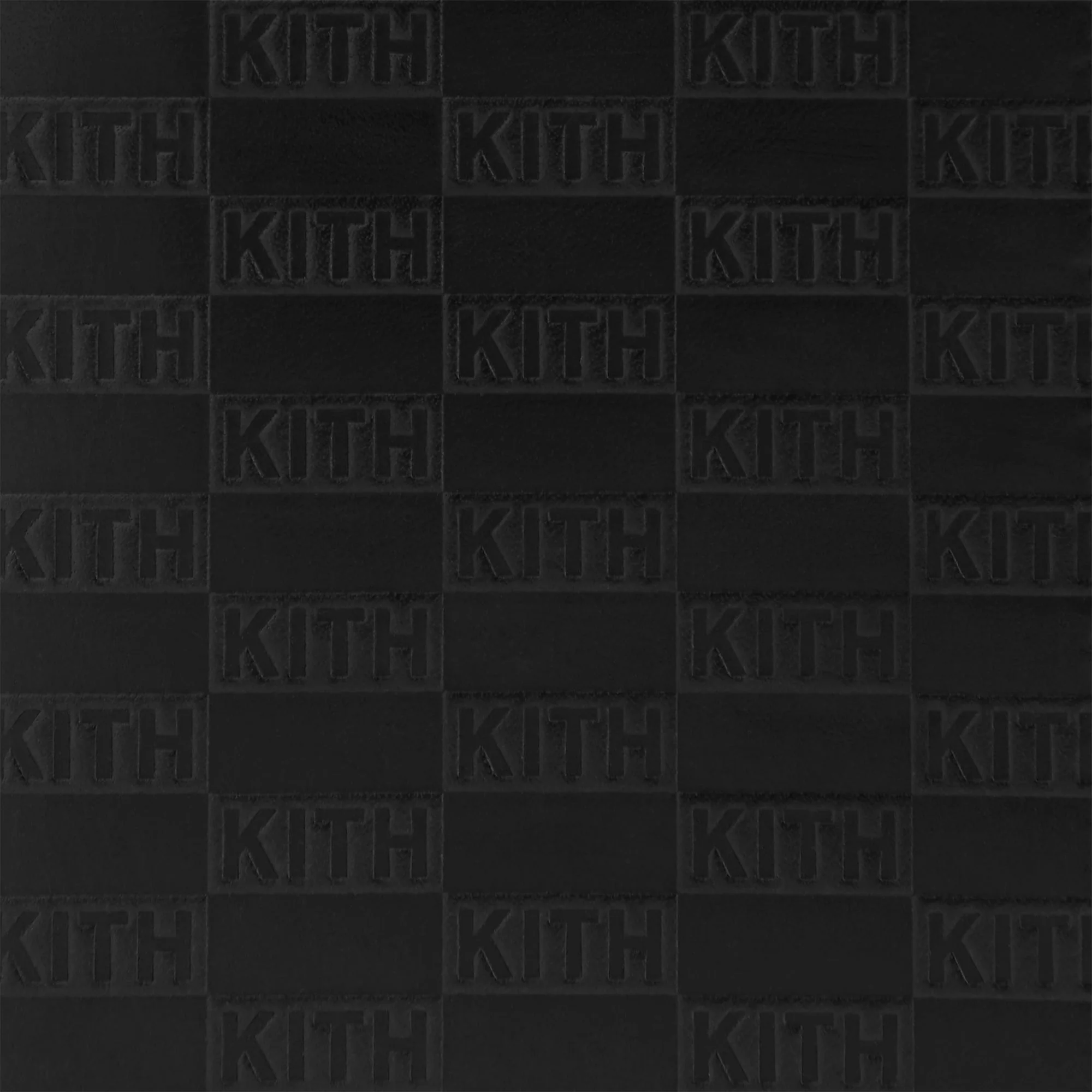 Kith Monogram Leather Bi-Fold Wallet - Black - Image 4