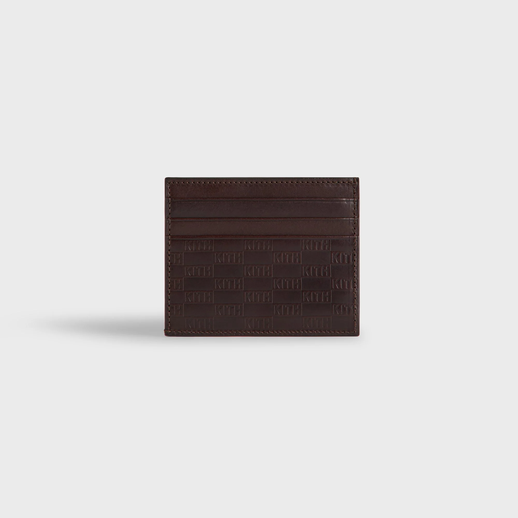 Kith Monogram Leather Card Holder - Incognito - Image 2