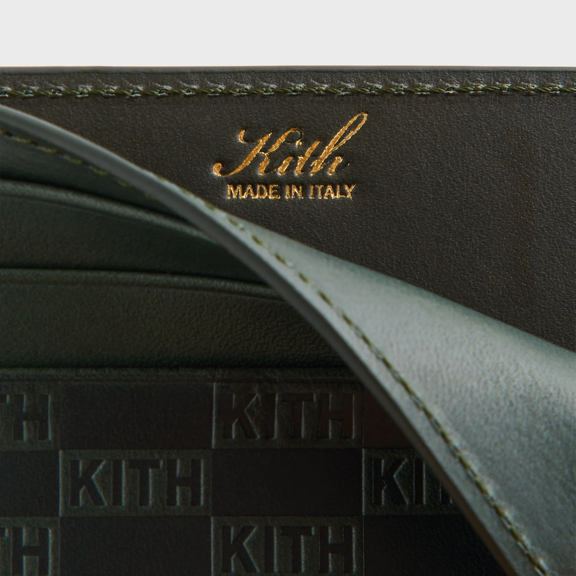 Kith Monogram Leather Card Holder - Equestrian - Image 4