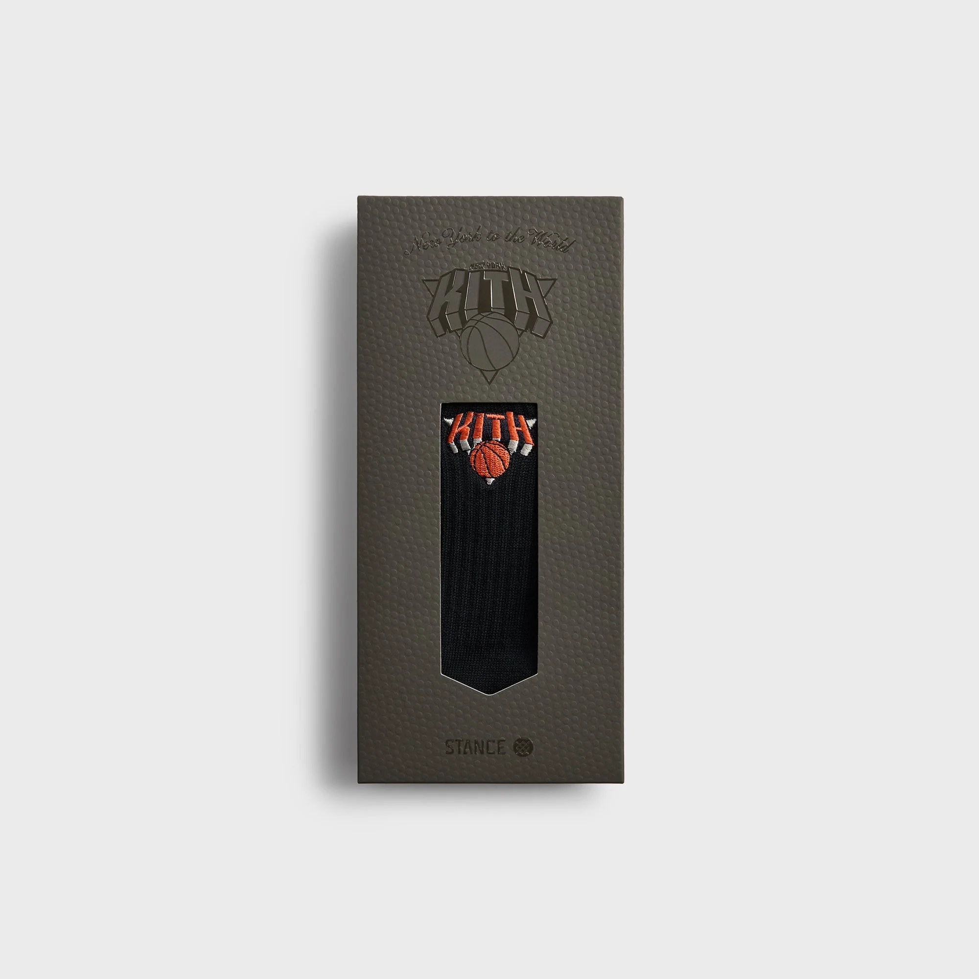 Kith for the New York Knicks Superman Logo Socks - Black - Image 2