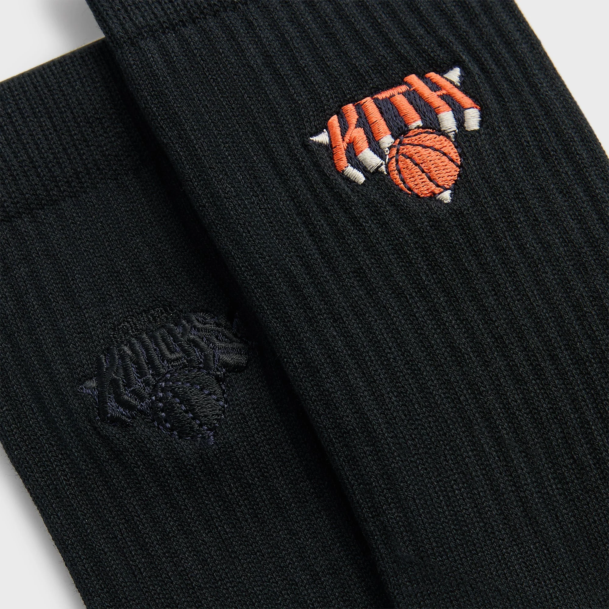 Kith for the New York Knicks Superman Logo Socks - Black - Image 3