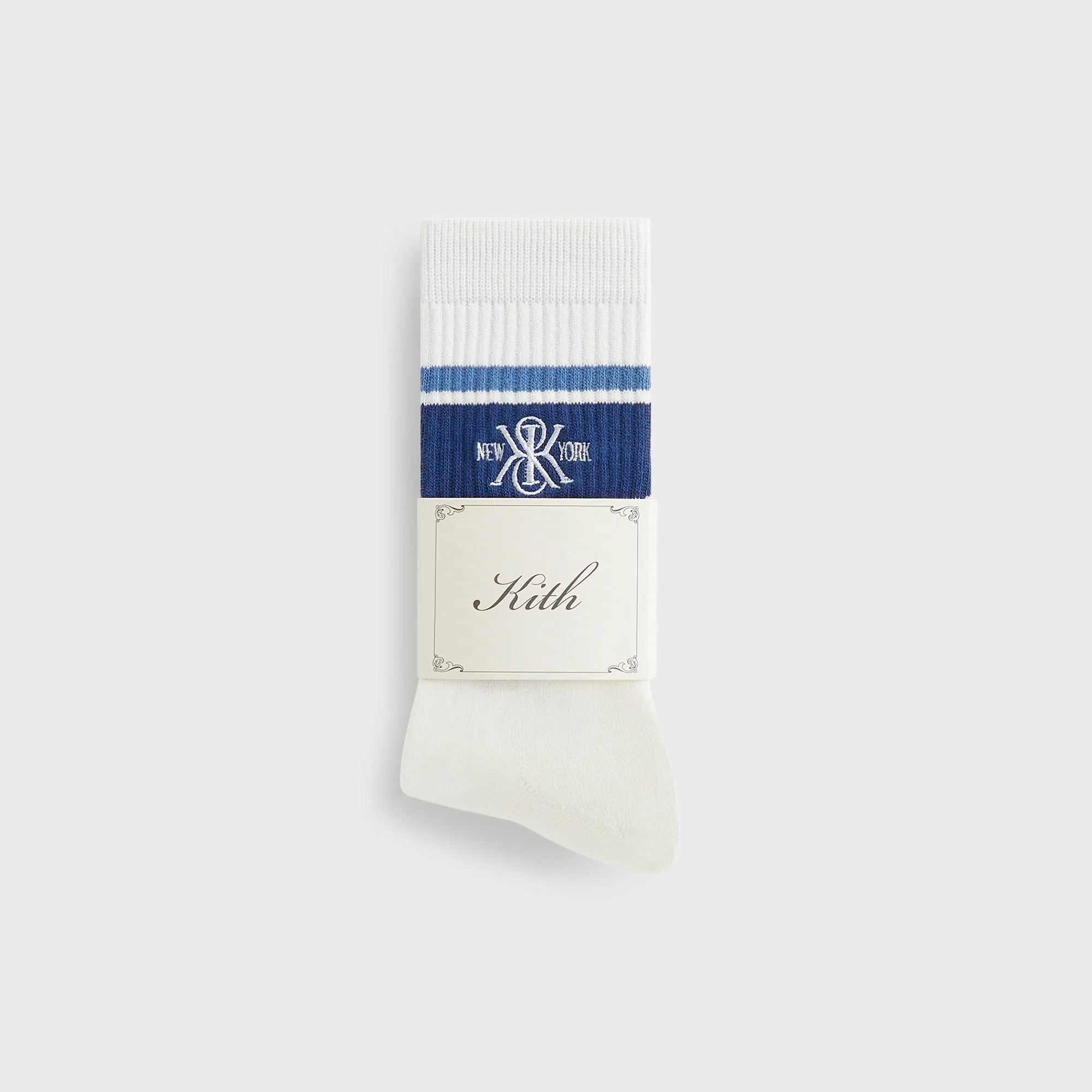Kith 3-Pack New York Crest Cotton Crew Socks - Multi - Image 2