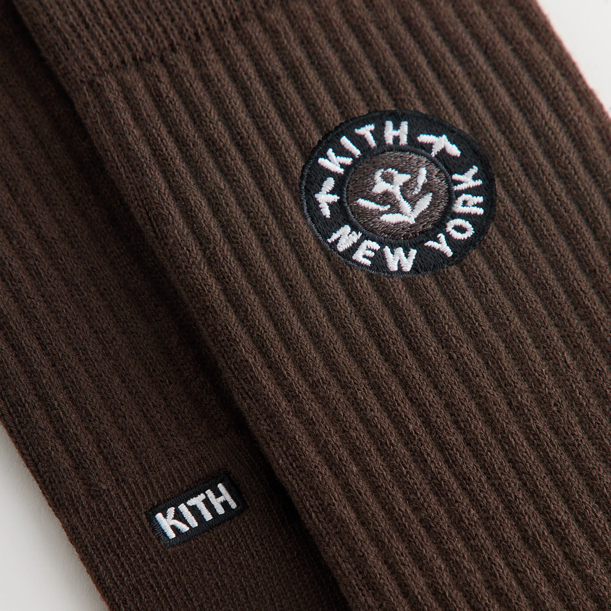 Kith 3-Pack Rose Script Cotton Crew Socks - Multi - Image 5