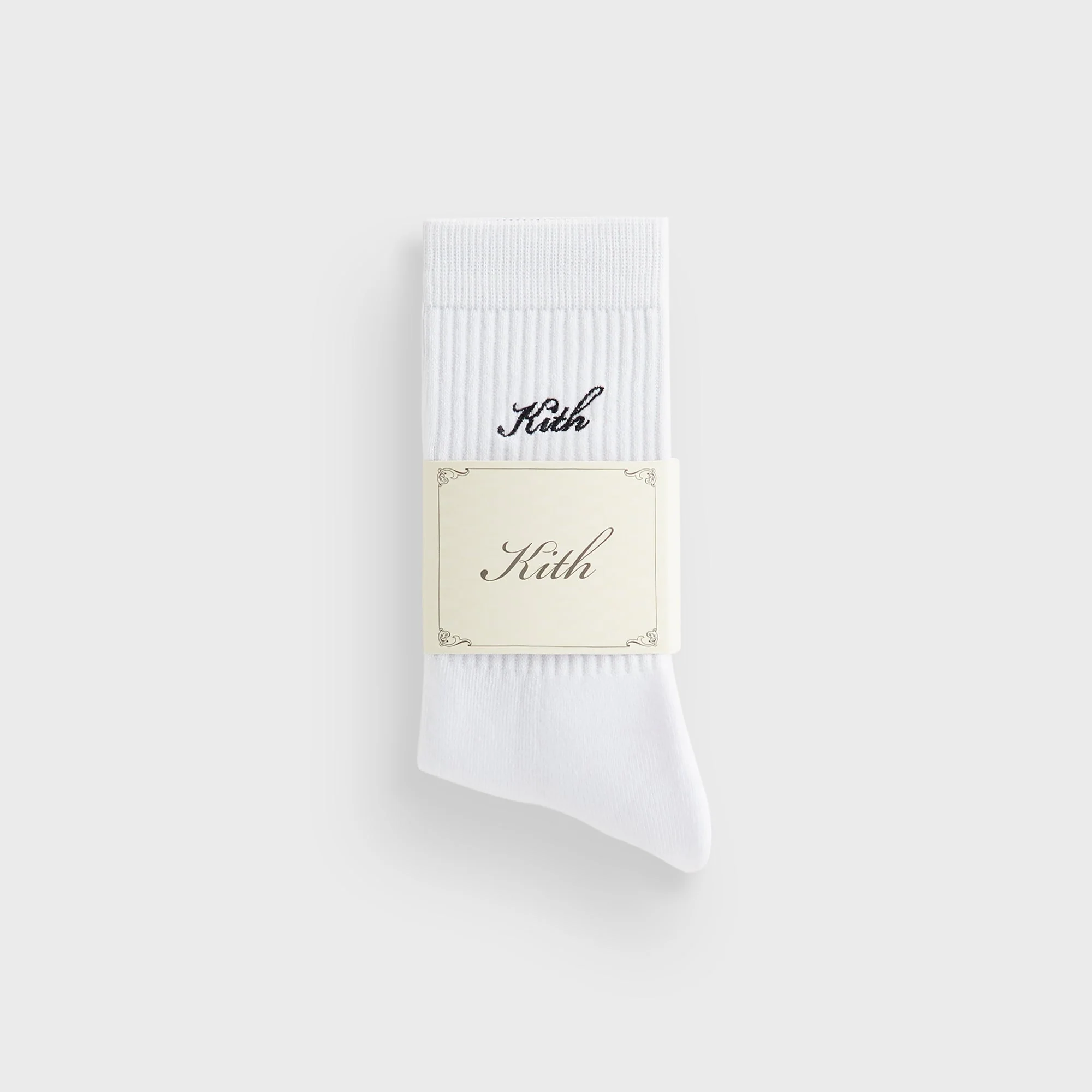 Kith 3-Pack Script Cotton Crew Socks - Multi - Image 2