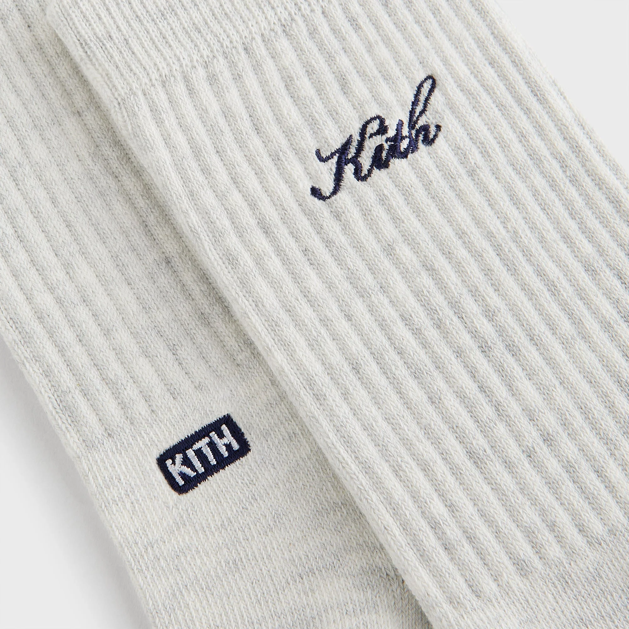 Kith 3-Pack Script Cotton Crew Socks - Multi - Image 5