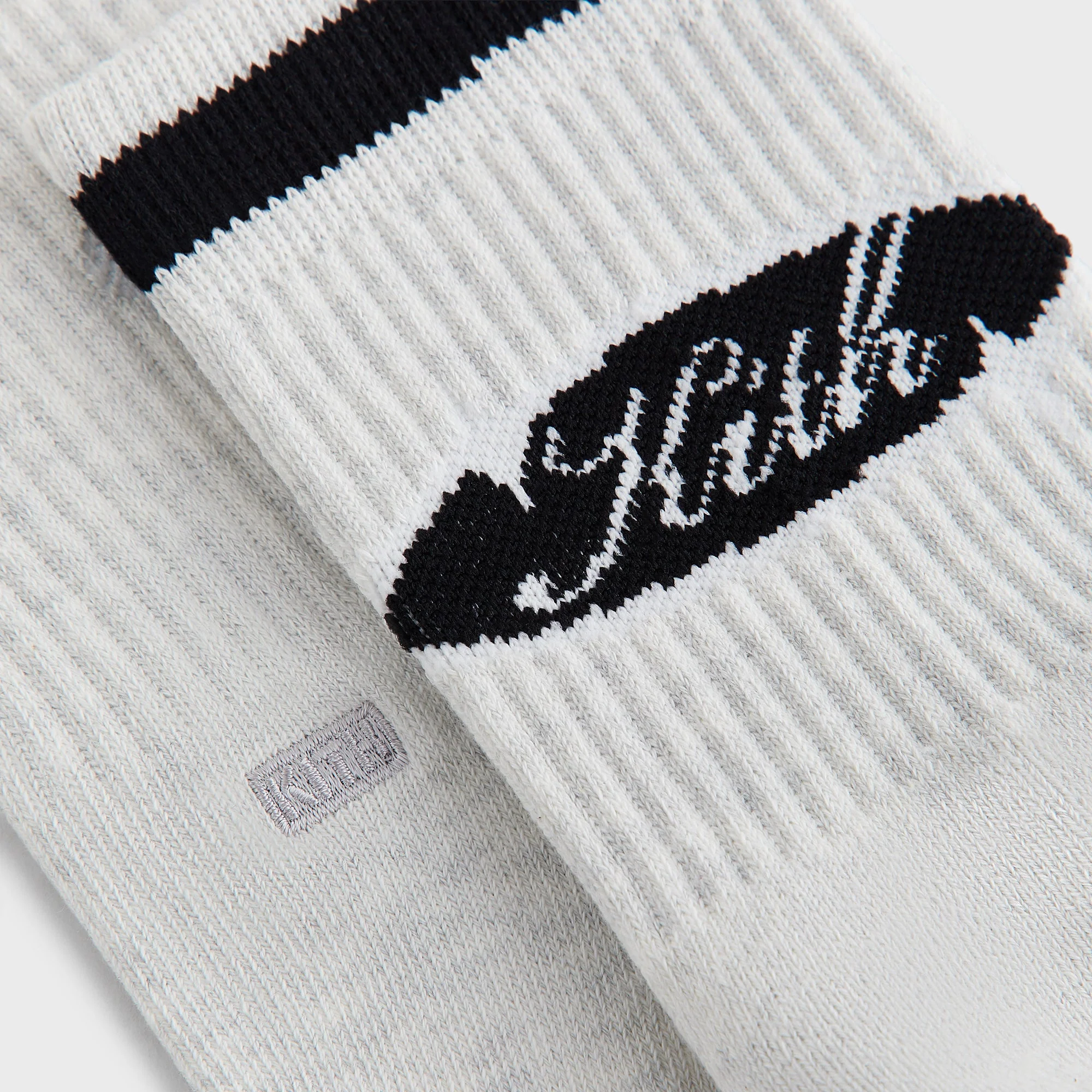 Kith 3-Pack Striped Cotton Mid Crew Socks - Multi - Image 4