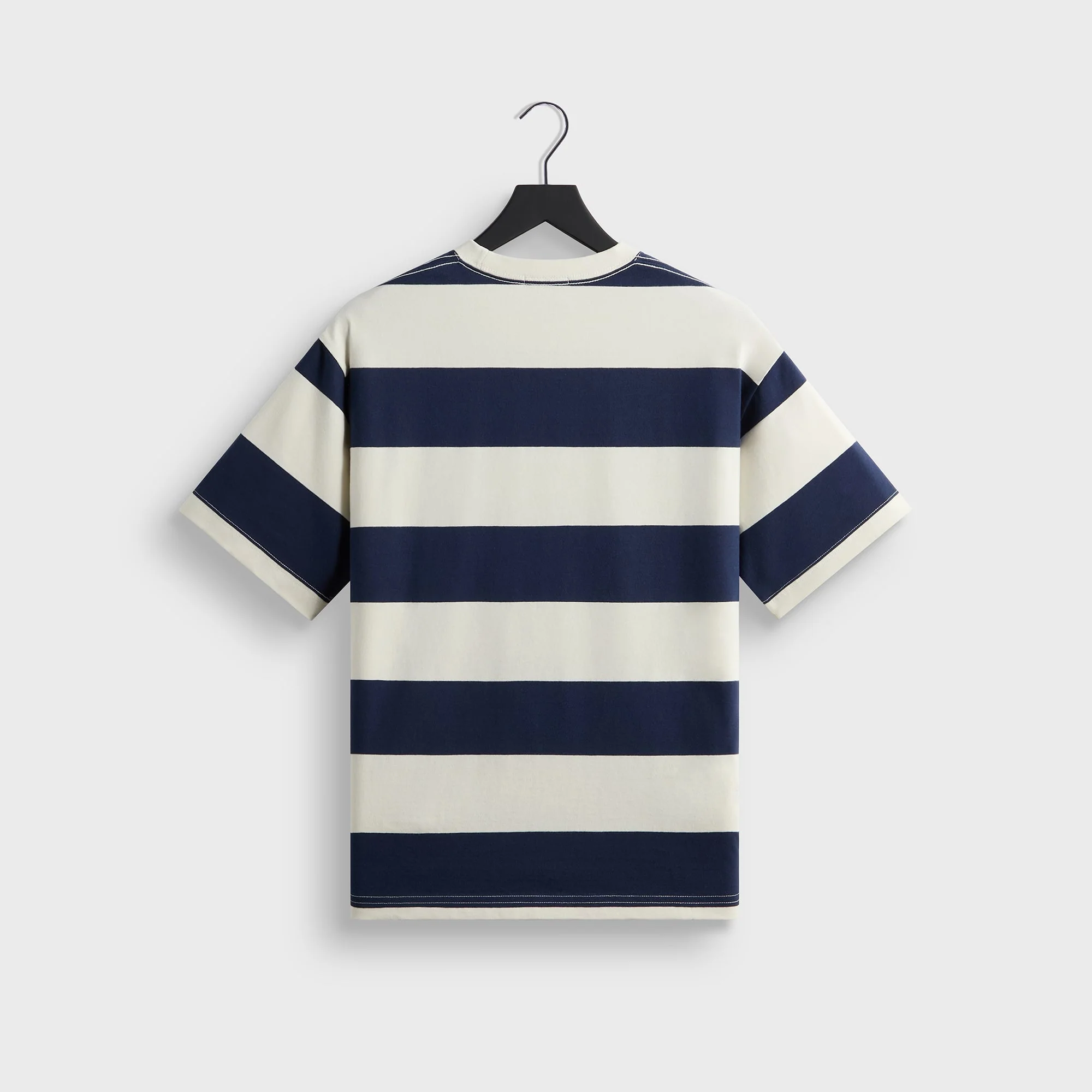 Kith Stripe Alex II Boxy Tee - Sandrift - Image 3