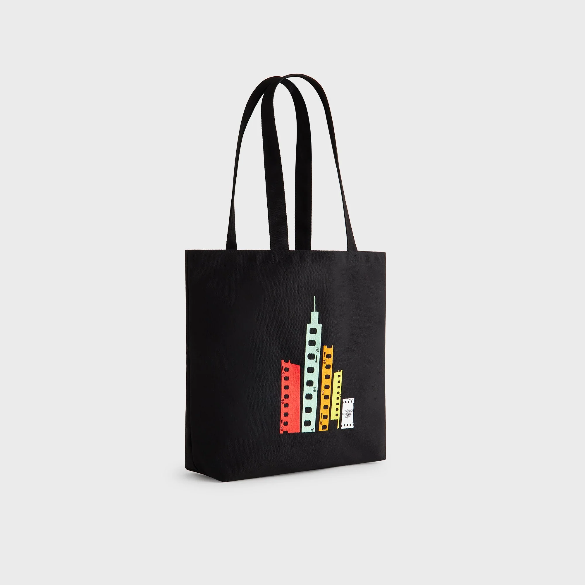 Kith for Tribeca Festival Canvas Medium Tote Bag - Black - Image 3