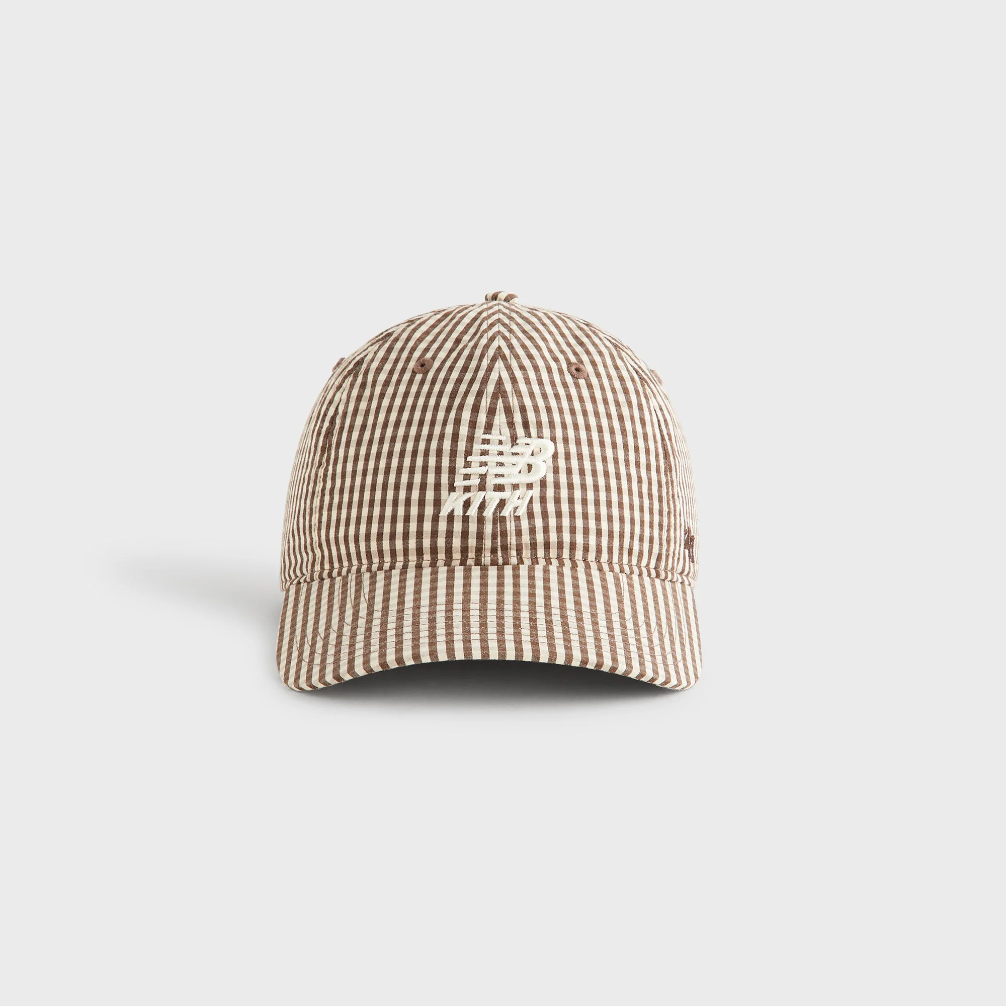 Kith & '47 for New Balance Classic Gingham Poplin Franchise LS Cap - Legacy - Image 5