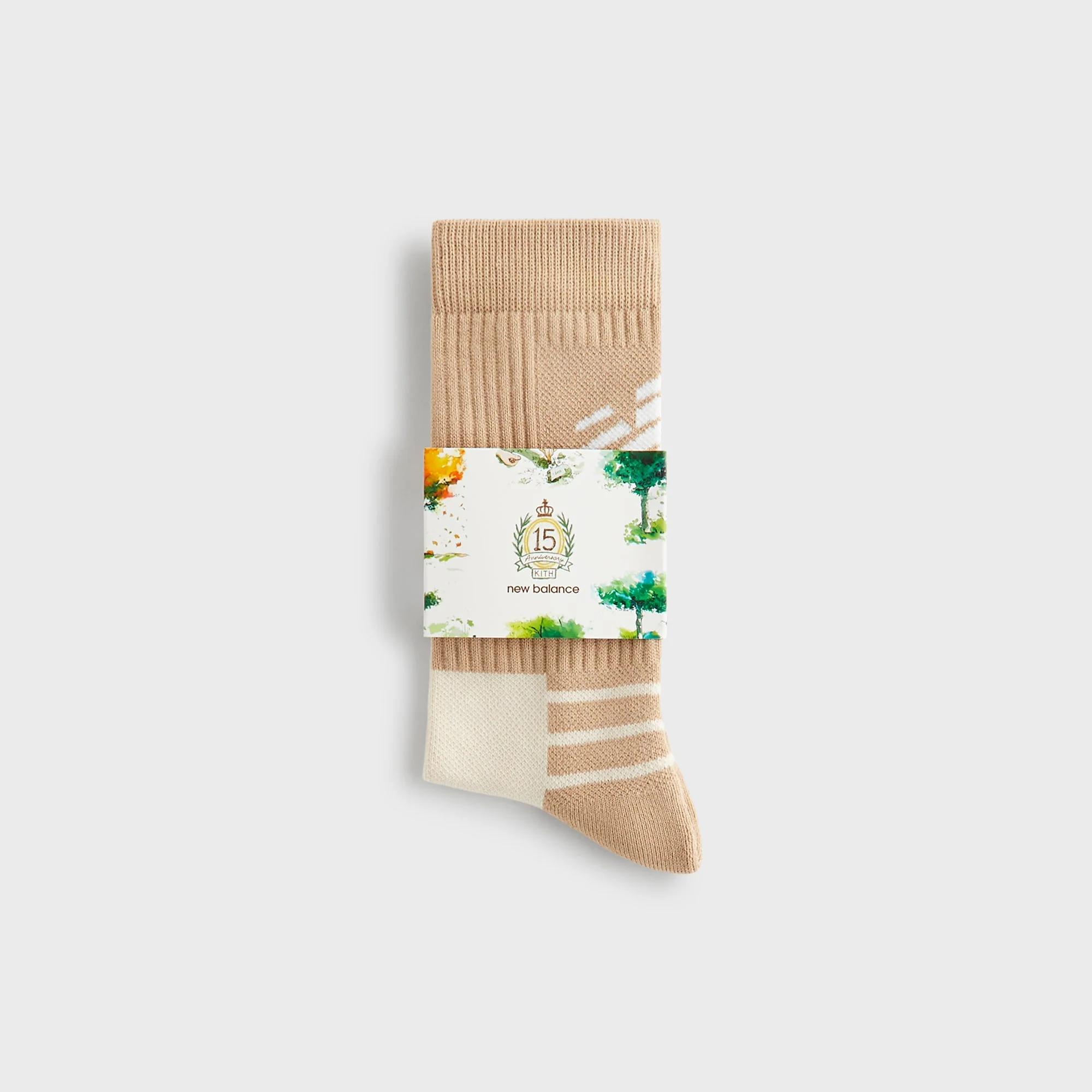 Kith & New Balance Big Logo Crew Socks - Legacy - Image 2