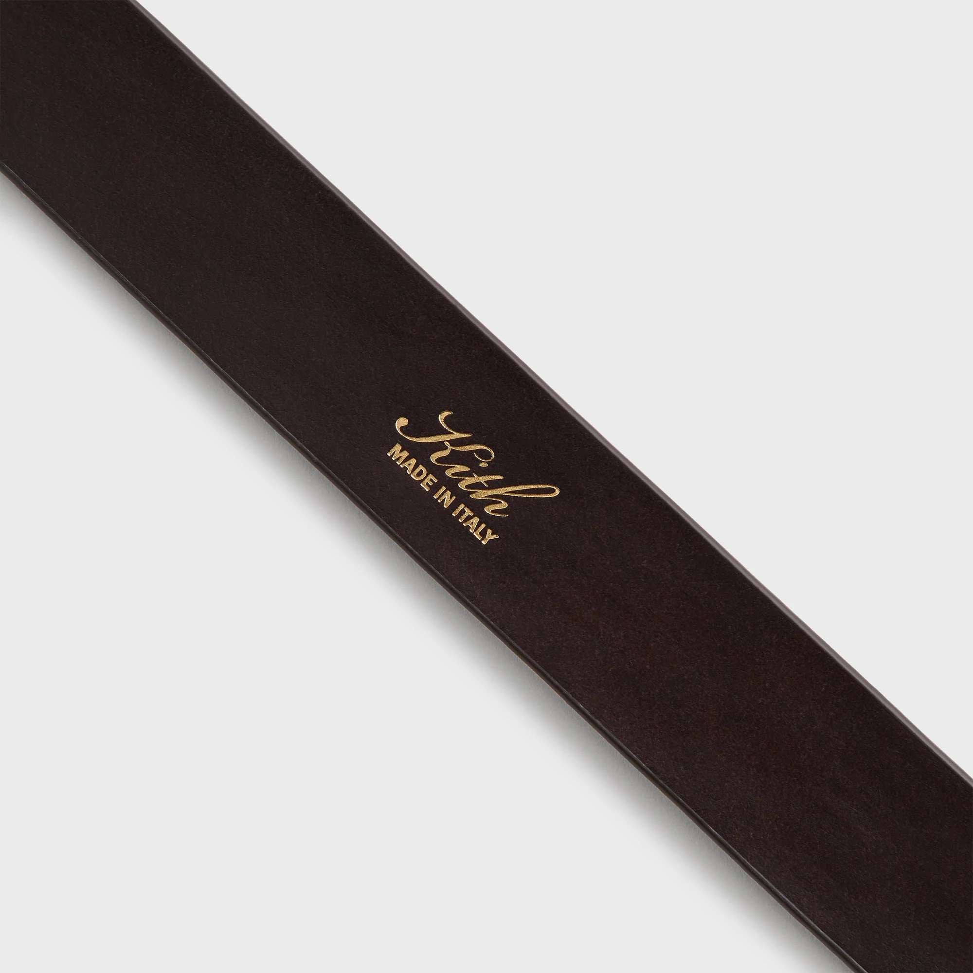 Kith Monogram Vachetta Leather Belt - Incognito - Image 4