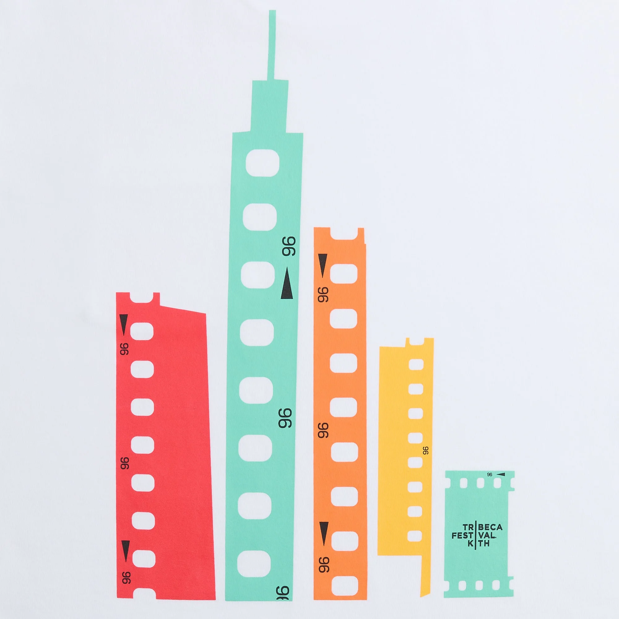 Kith for Tribeca Festival Buildings Standard Tee - White - Image 4