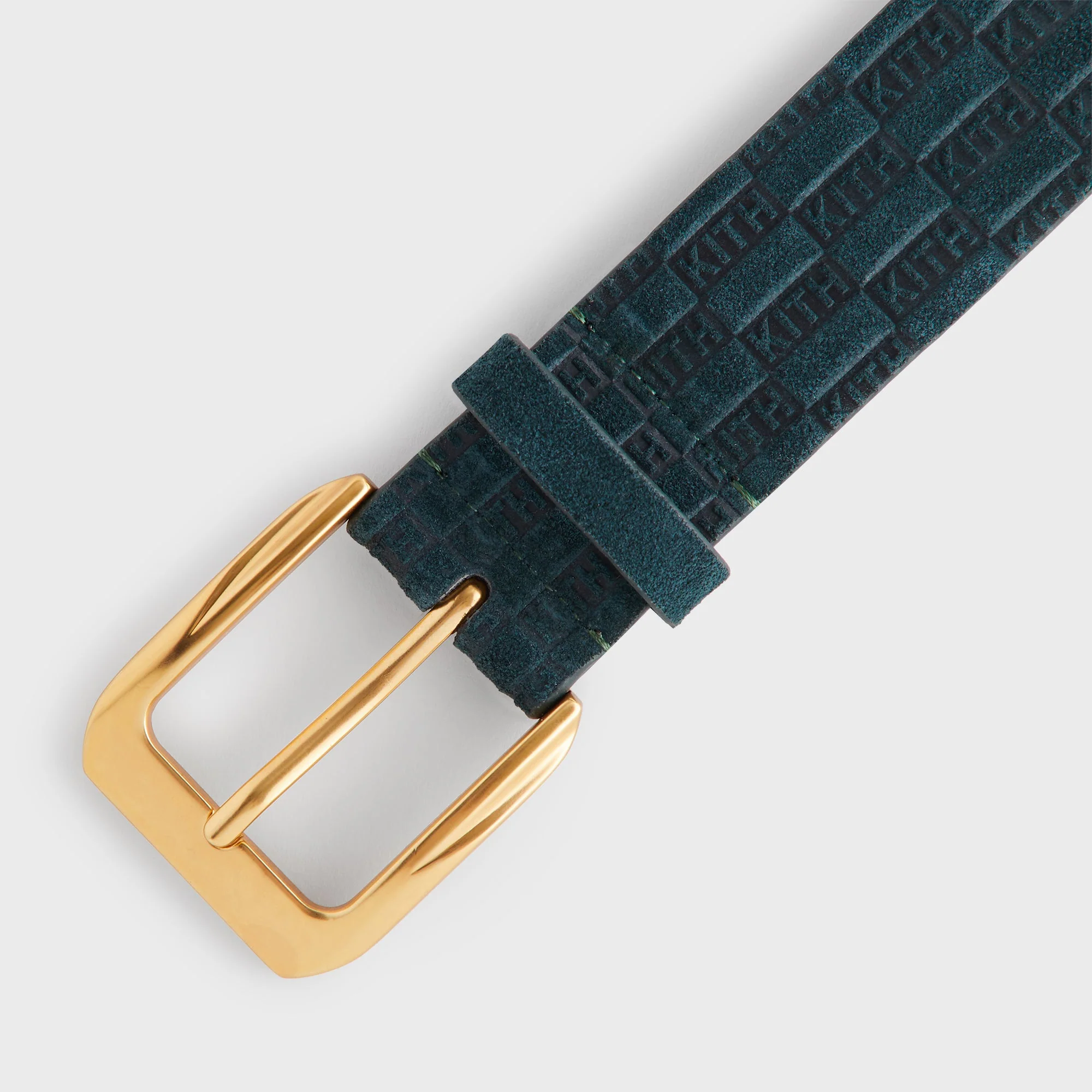 Kith Monogram Suede Leather Belt - Stadium - Image 2