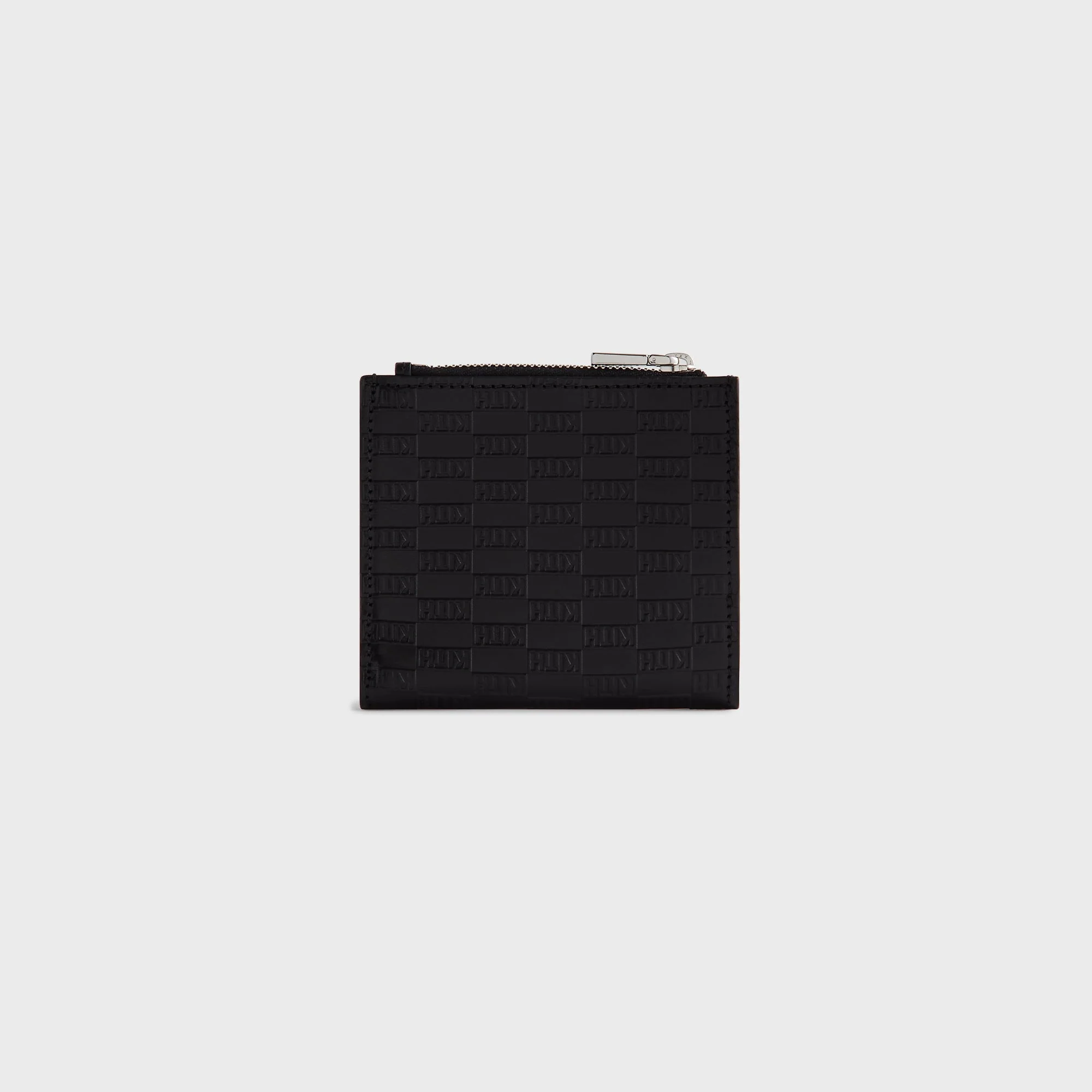 Kith Monogram Leather Snap Wallet - Black - Image 2