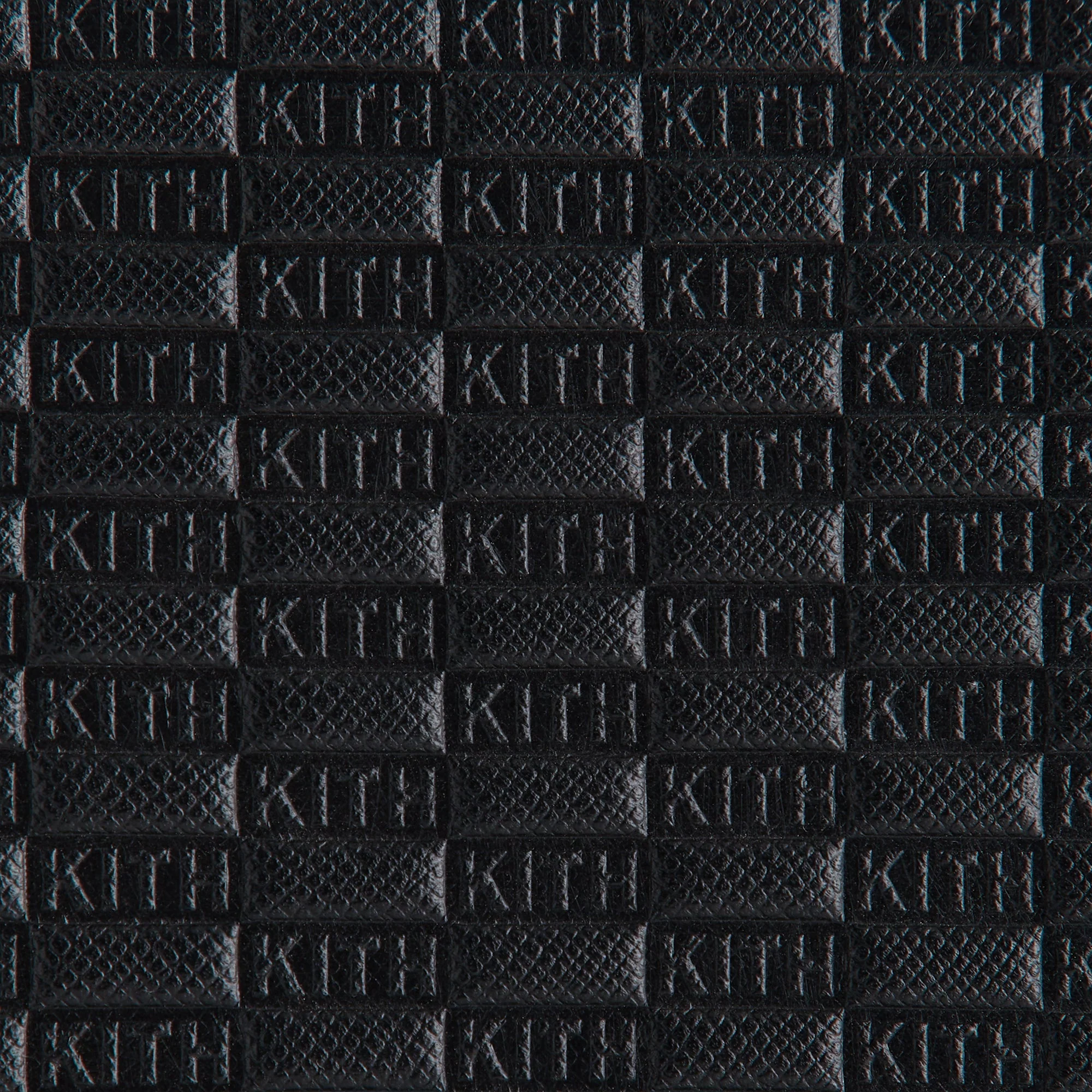 Kith Monogram Leather 15" Laptop Case - Black - Image 5