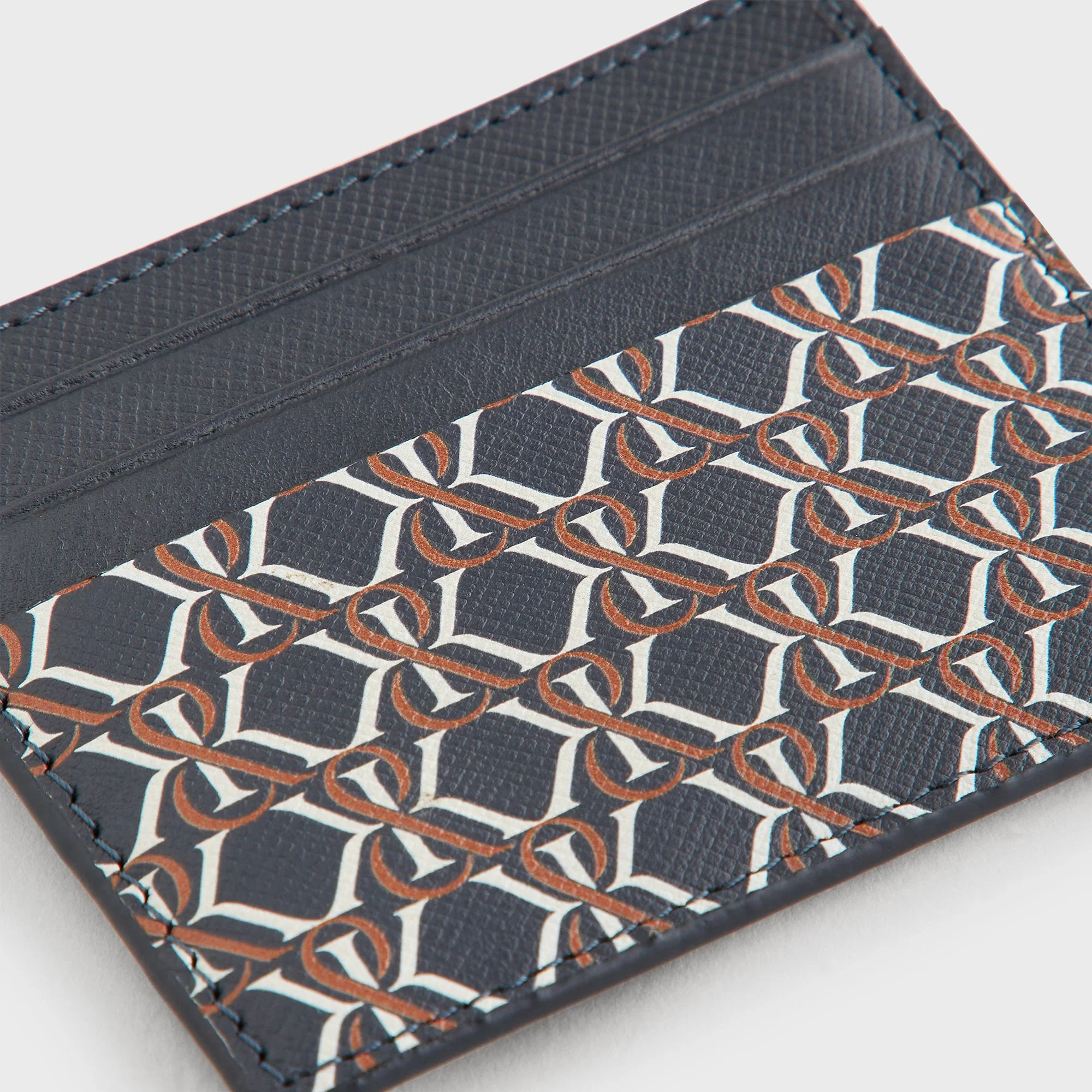 Kith Printed Monogram Card Holder - Nocturnal - Image 3