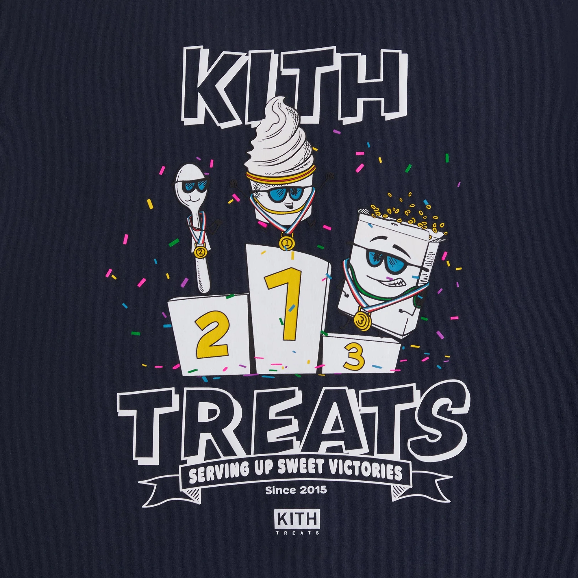 Kith Treats Podium Long Sleeve Tee - Nocturnal - Image 2