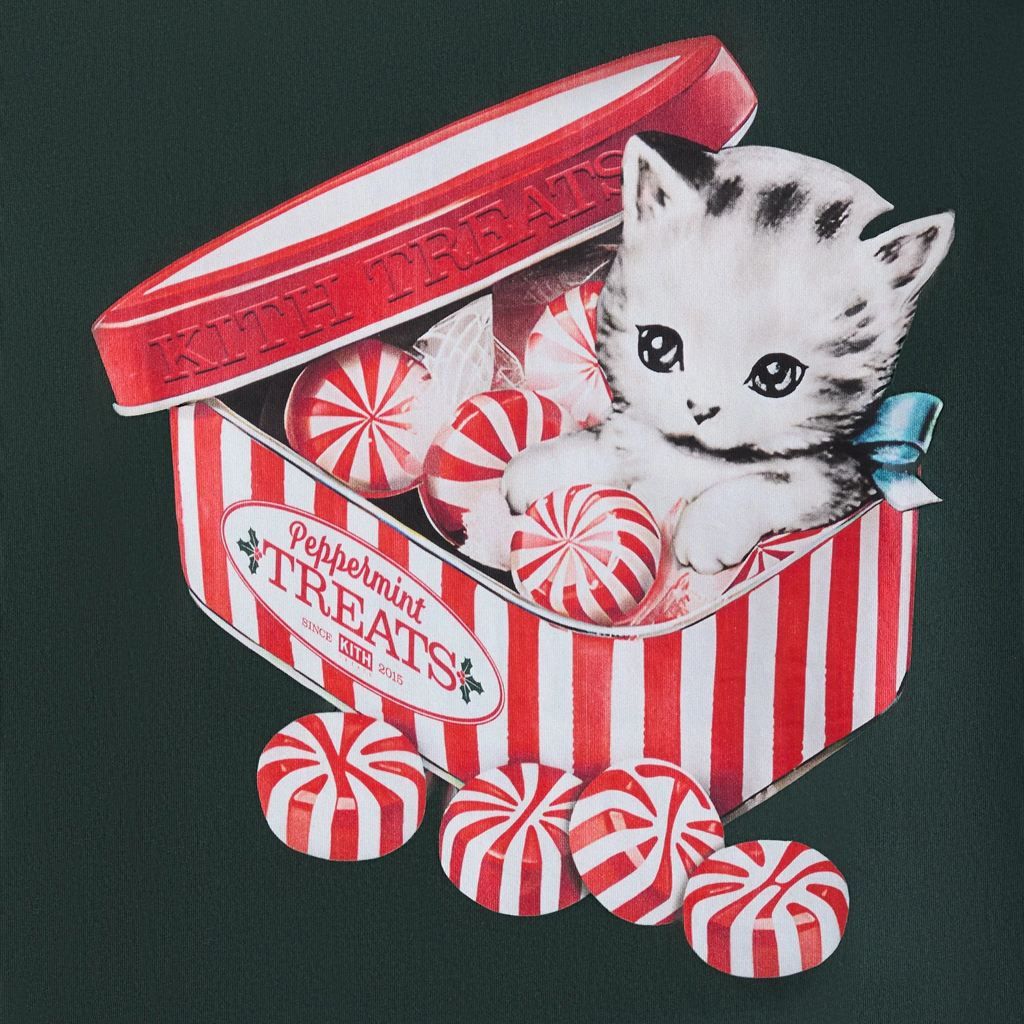 Kith Treats Cat Peppermint Tin Pocket Tee - Stadium - Image 4