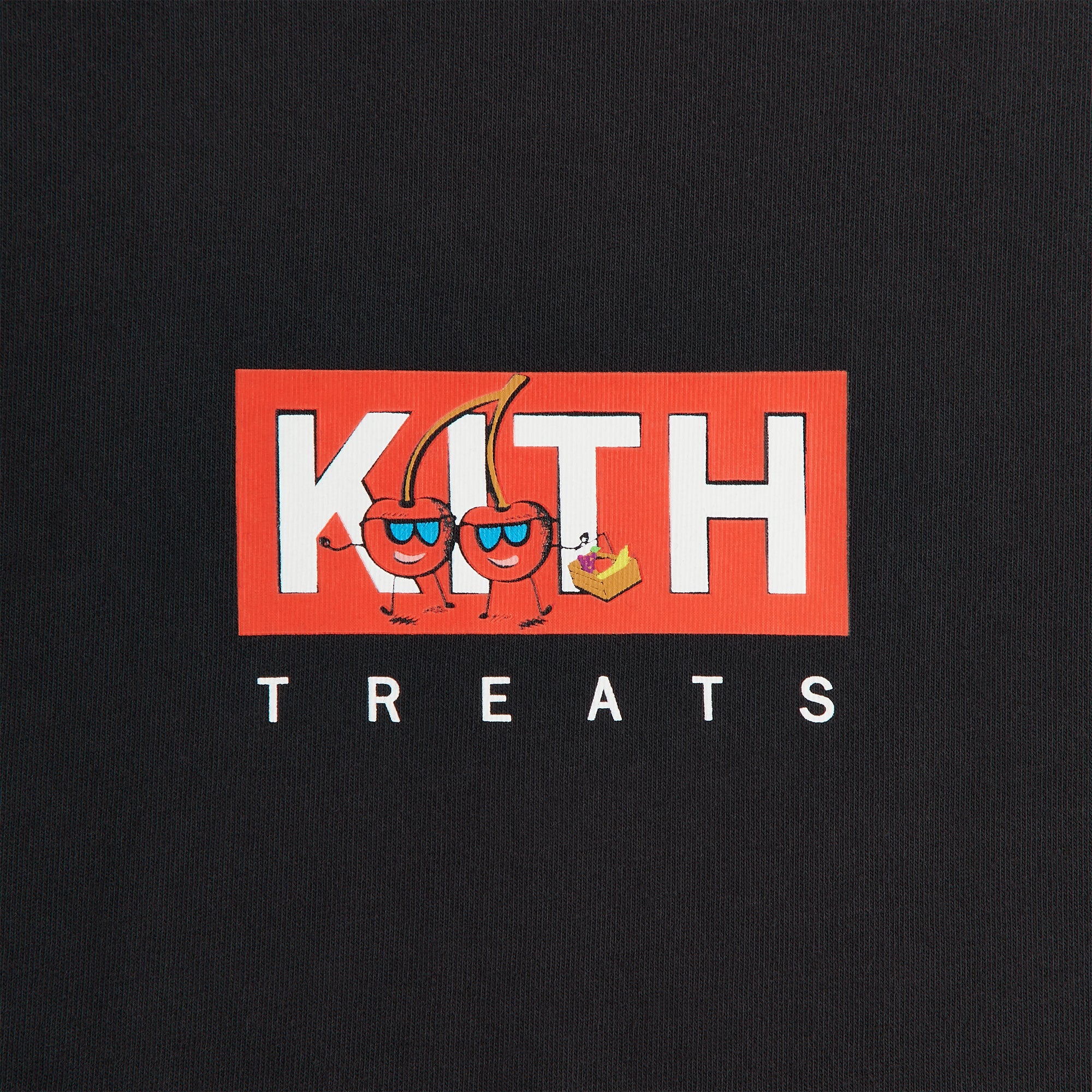 Kith Treats Cherry Classic Logo Tee - Black - Image 2