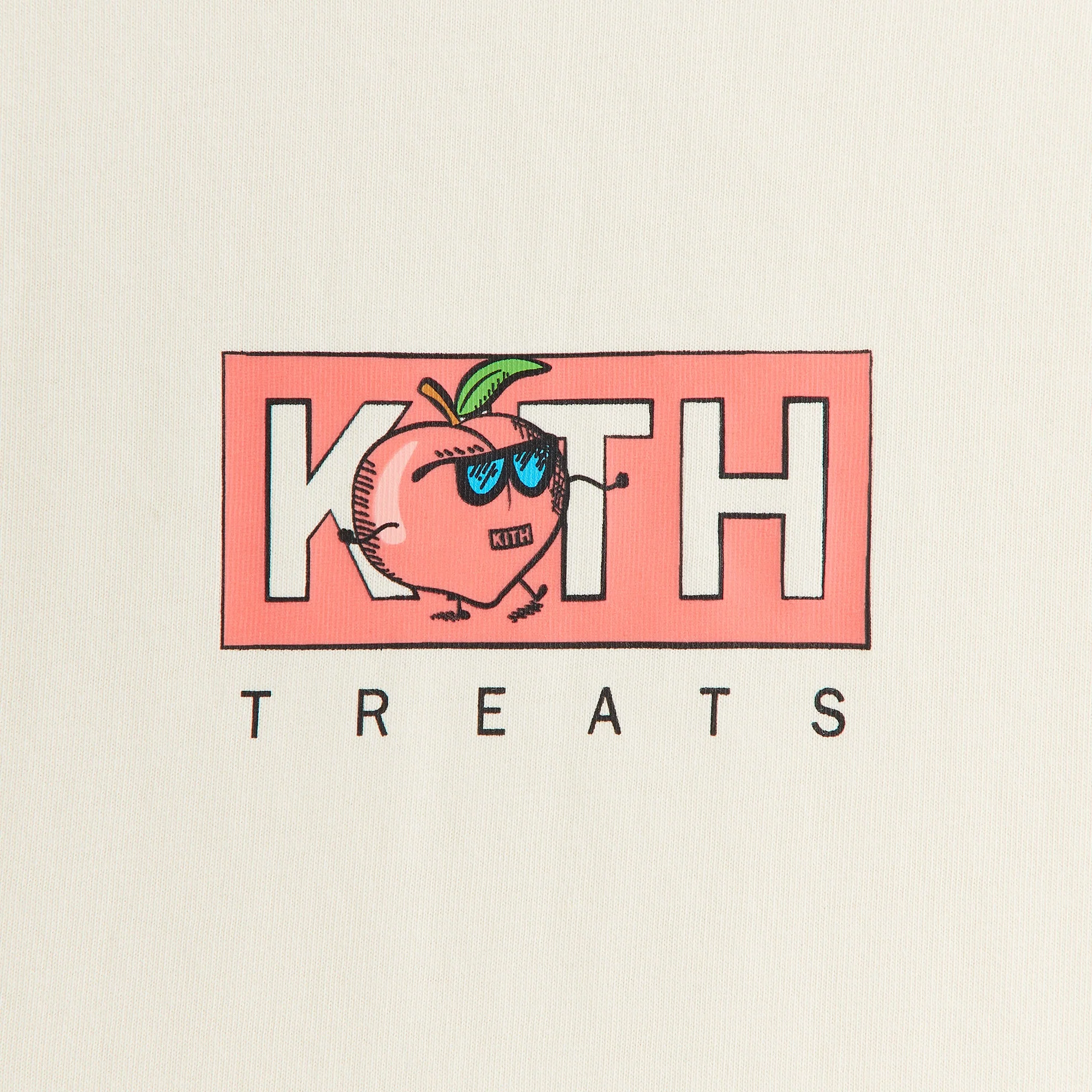 Kith Treats Peach Classic Logo Tee - Sandrift - Image 2
