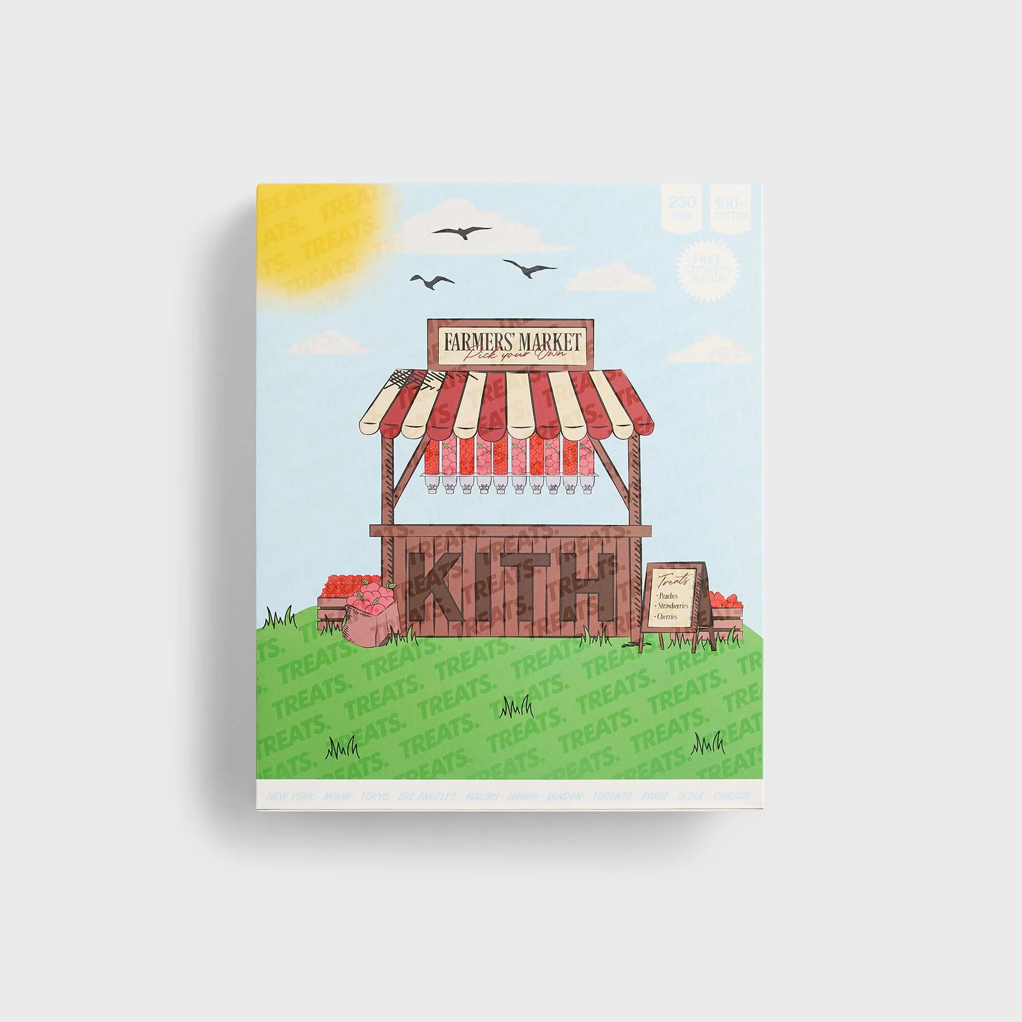 Kith Treats Farmers Market Pocket Tee - Black - Image 7