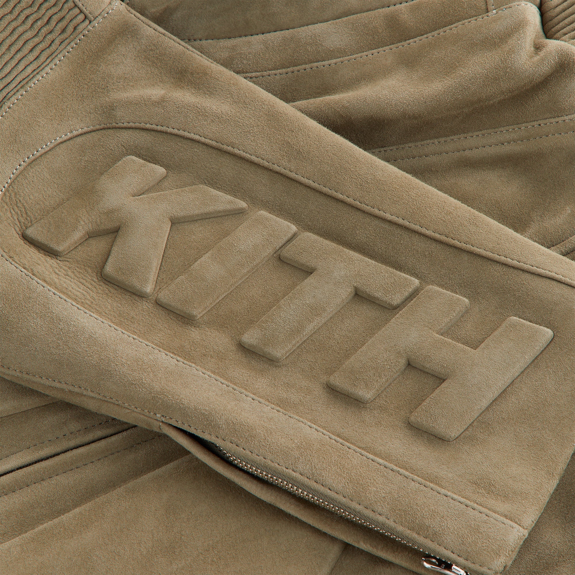 Kith Women Varen Suede Moto Bomber Jacket - Scene - Image 5
