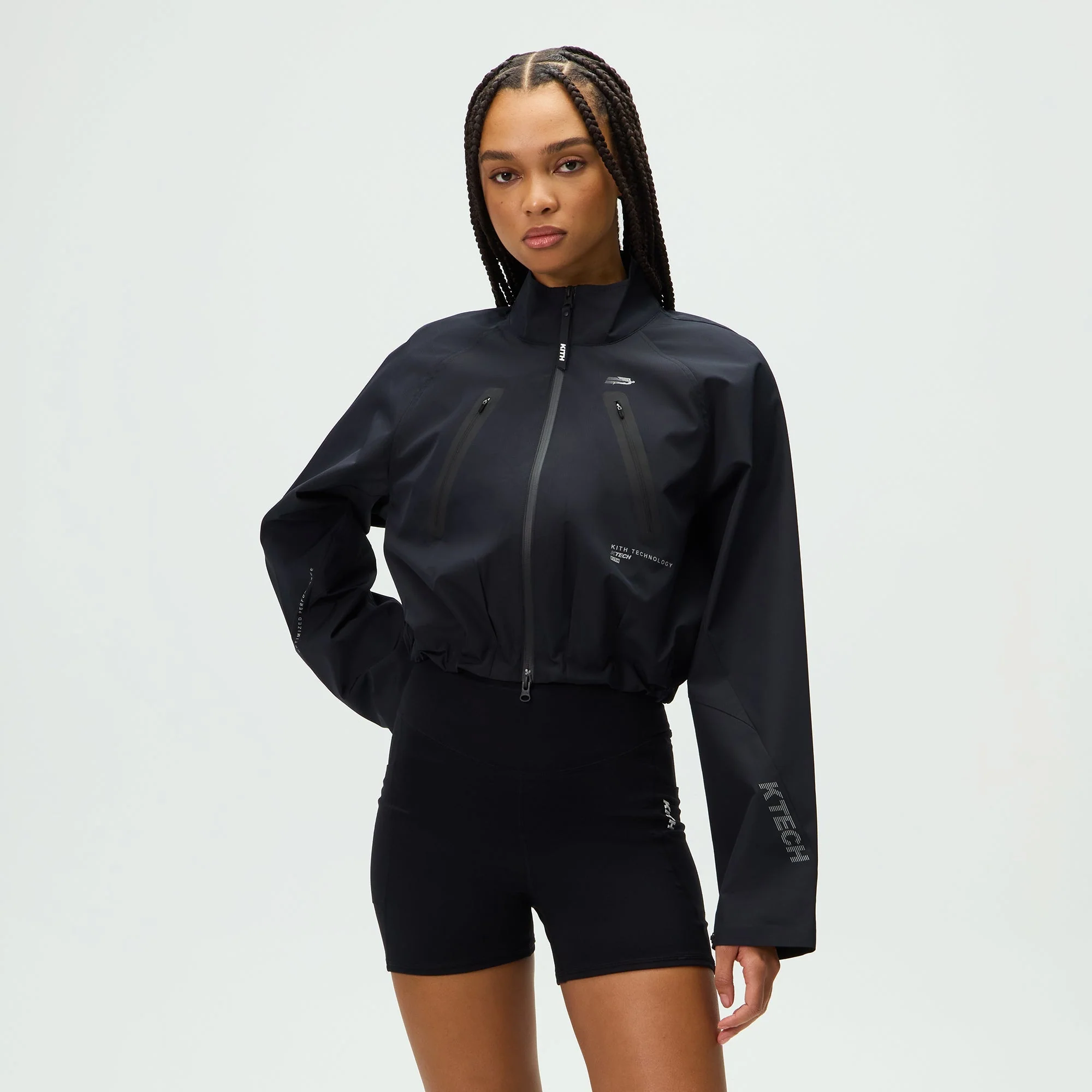 Kith Women Binx Bolero Track Jacket - Black - Image 2