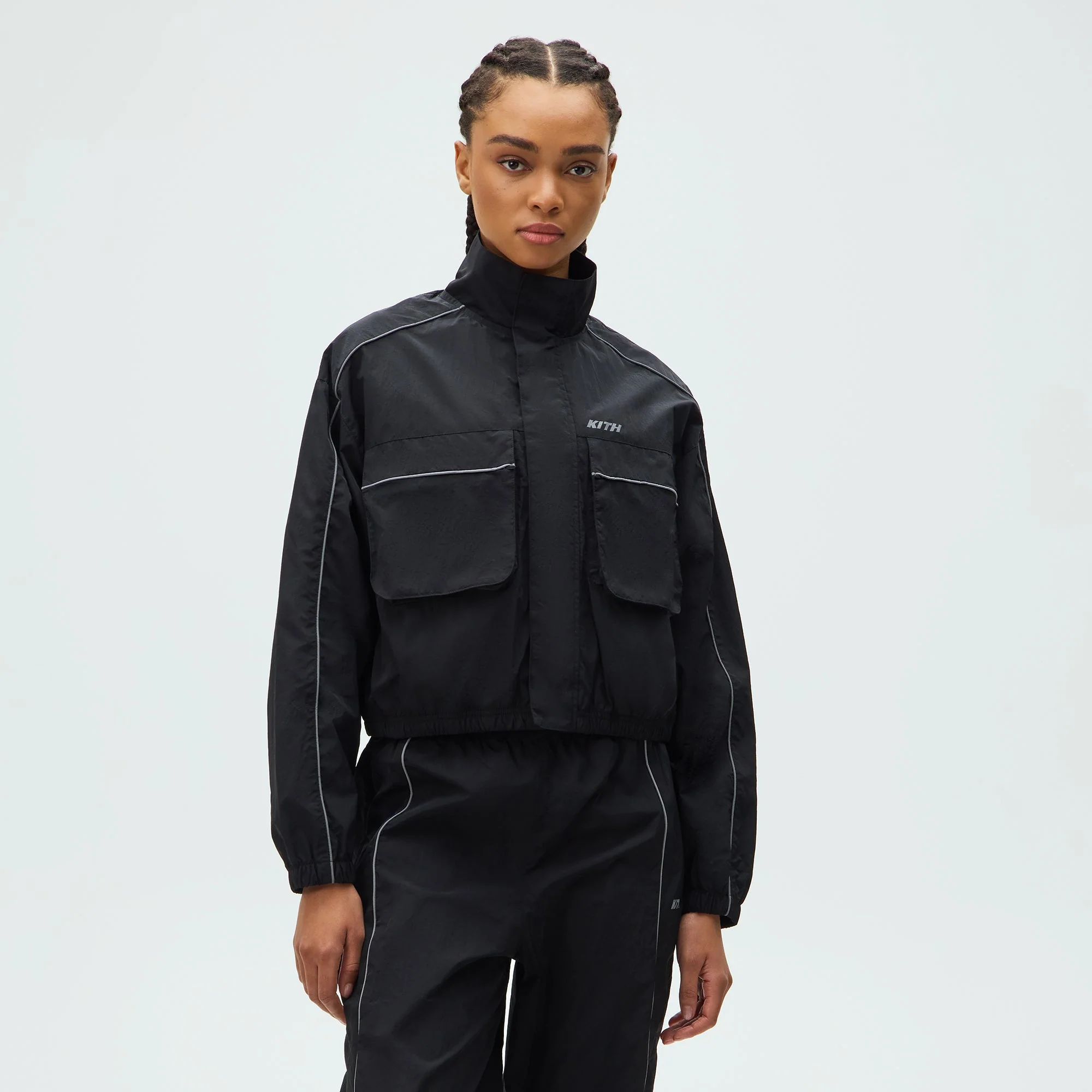 Kith Women Lowen Track Jacket - Black - Image 2
